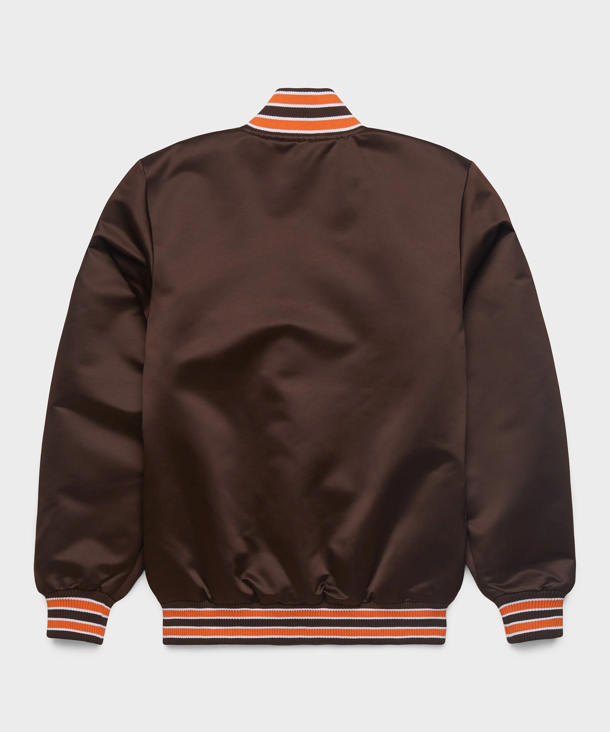 HOMAGE X Starter Browns Arch Heavyweight Satin Jacket - Image 2