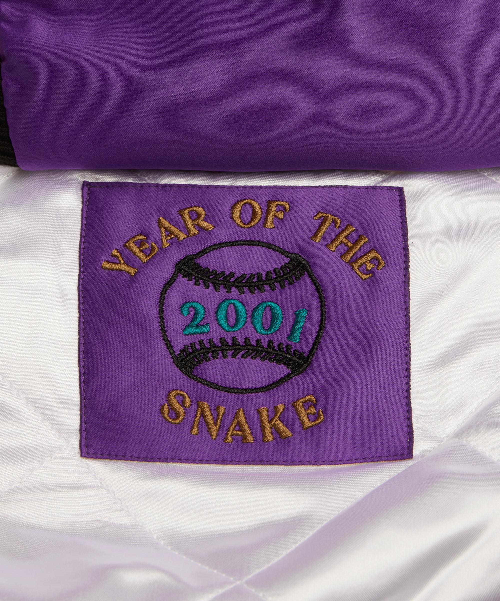 HOMAGE X Starter Diamondbacks Heavyweight Satin Jacket - Image 5