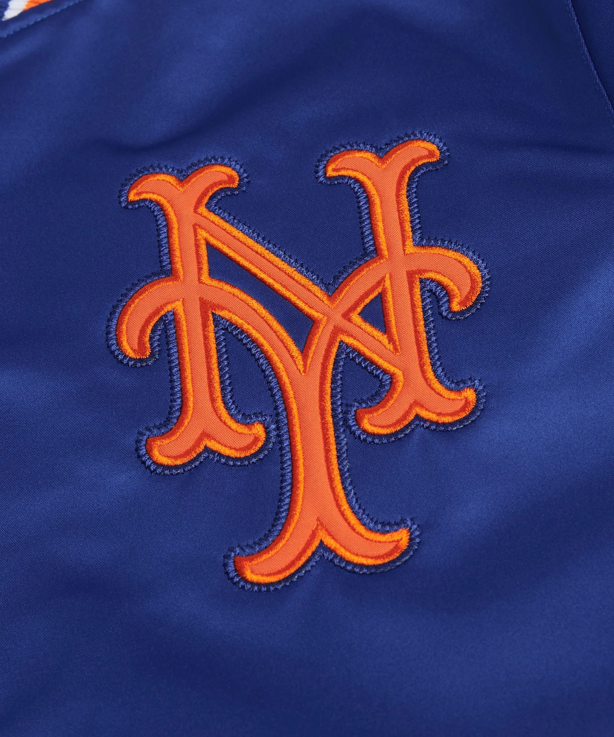 HOMAGE X Starter Mets Heavyweight Satin Jacket - Image 4