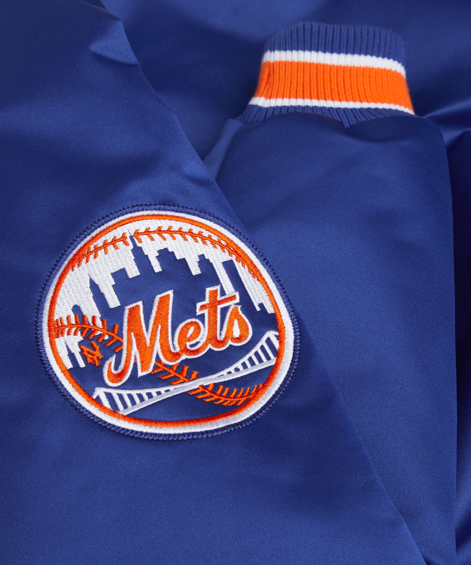 HOMAGE X Starter Mets Heavyweight Satin Jacket - Image 6