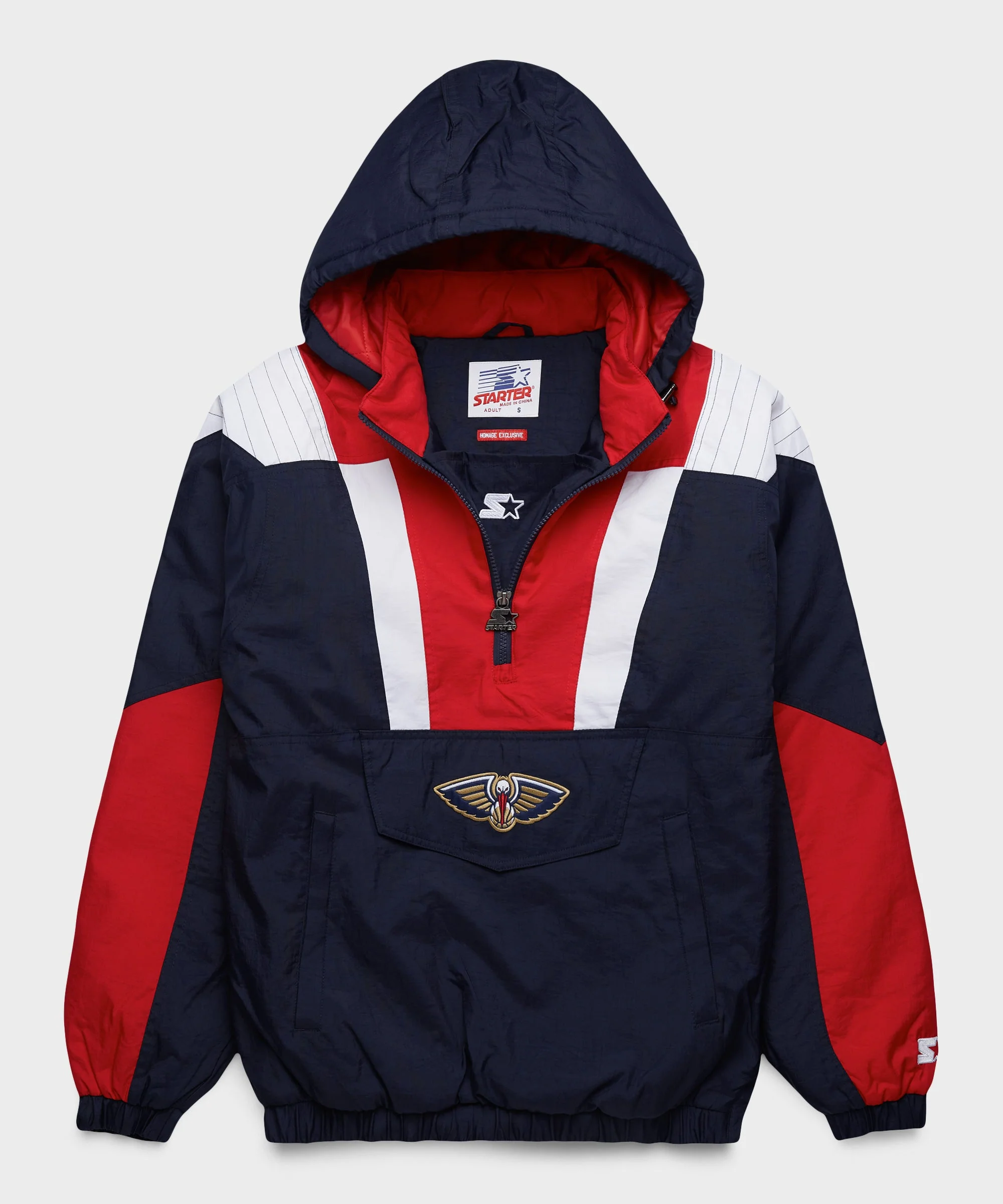 HOMAGE X Starter Pelicans Pullover Jacket