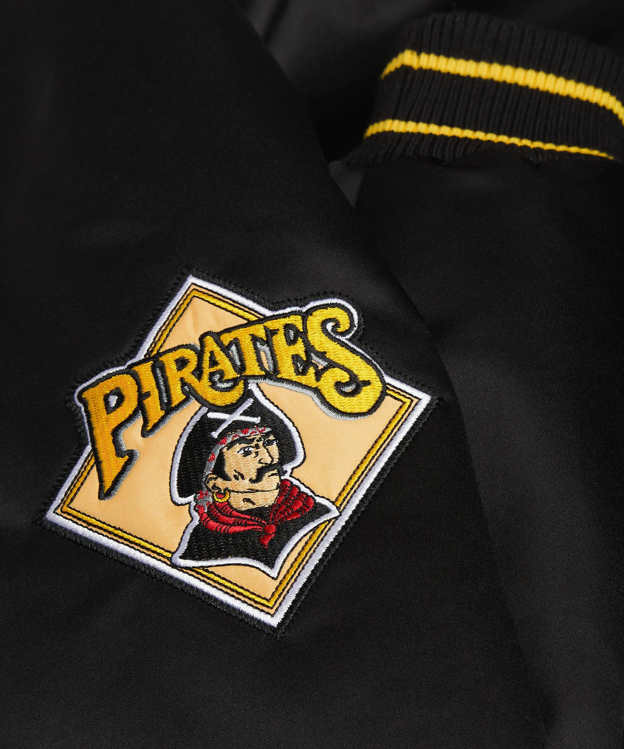 HOMAGE X Starter Pirates Heavyweight Satin Jacket - Image 6