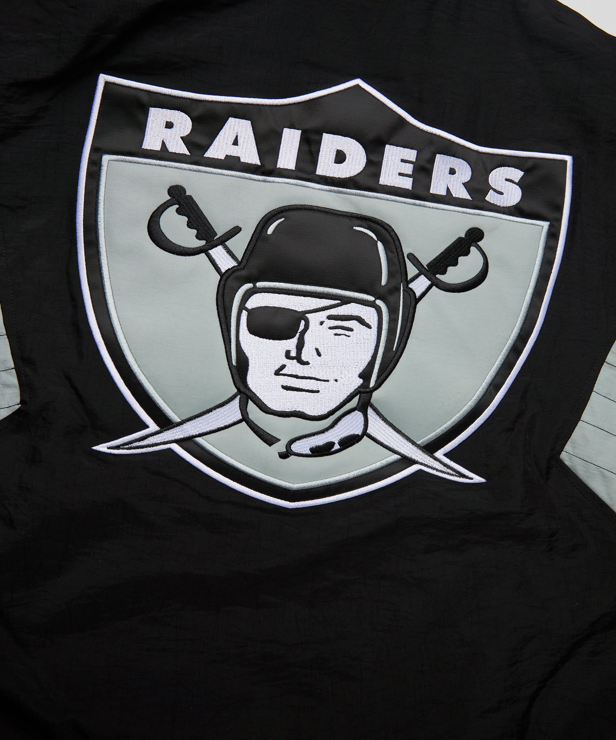 HOMAGE x Starter Raiders Blackout Breakaway Pullover Jacket - Image 5