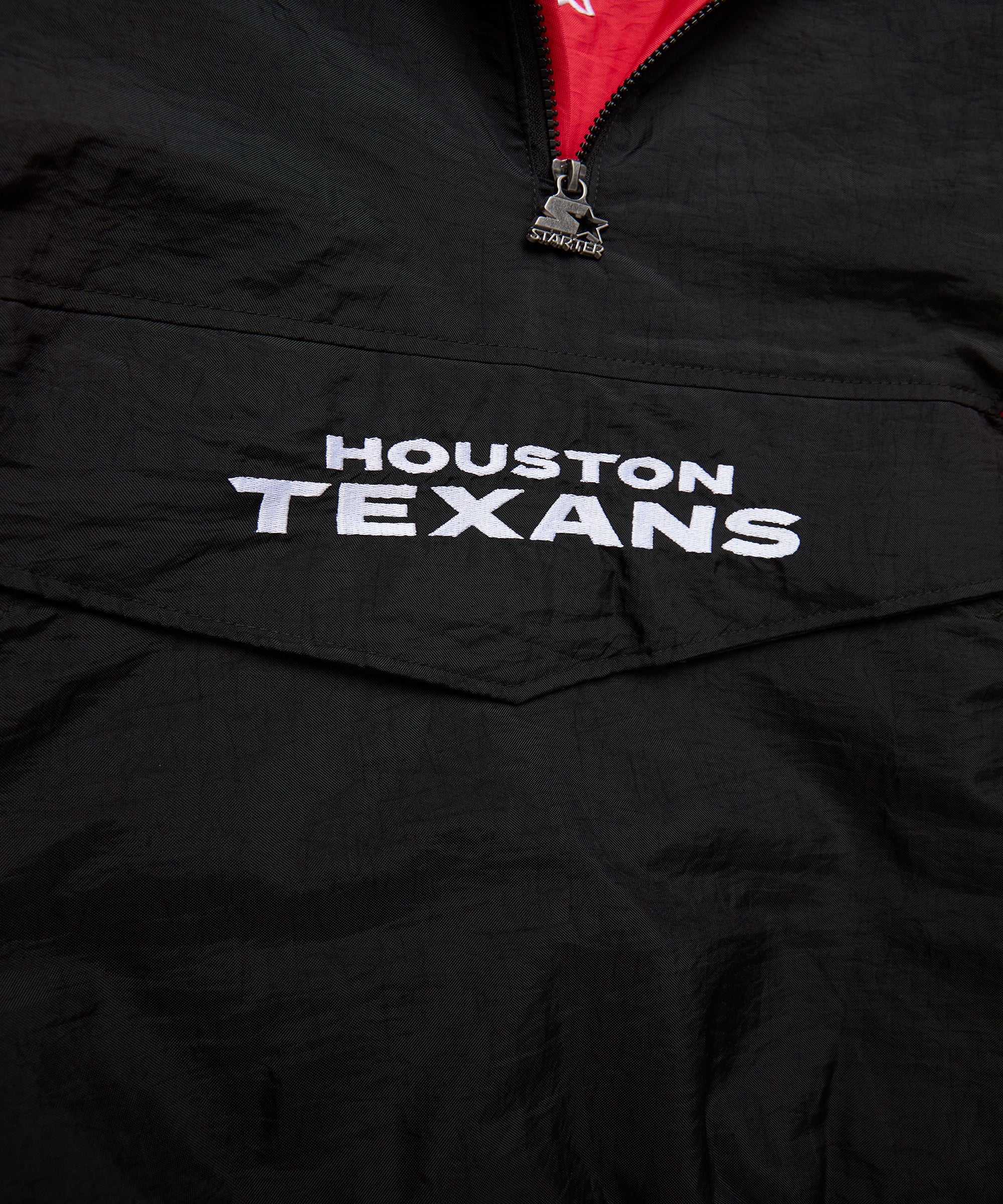HOMAGE x Starter Texans Blackout Breakaway Pullover Jacket - Image 3