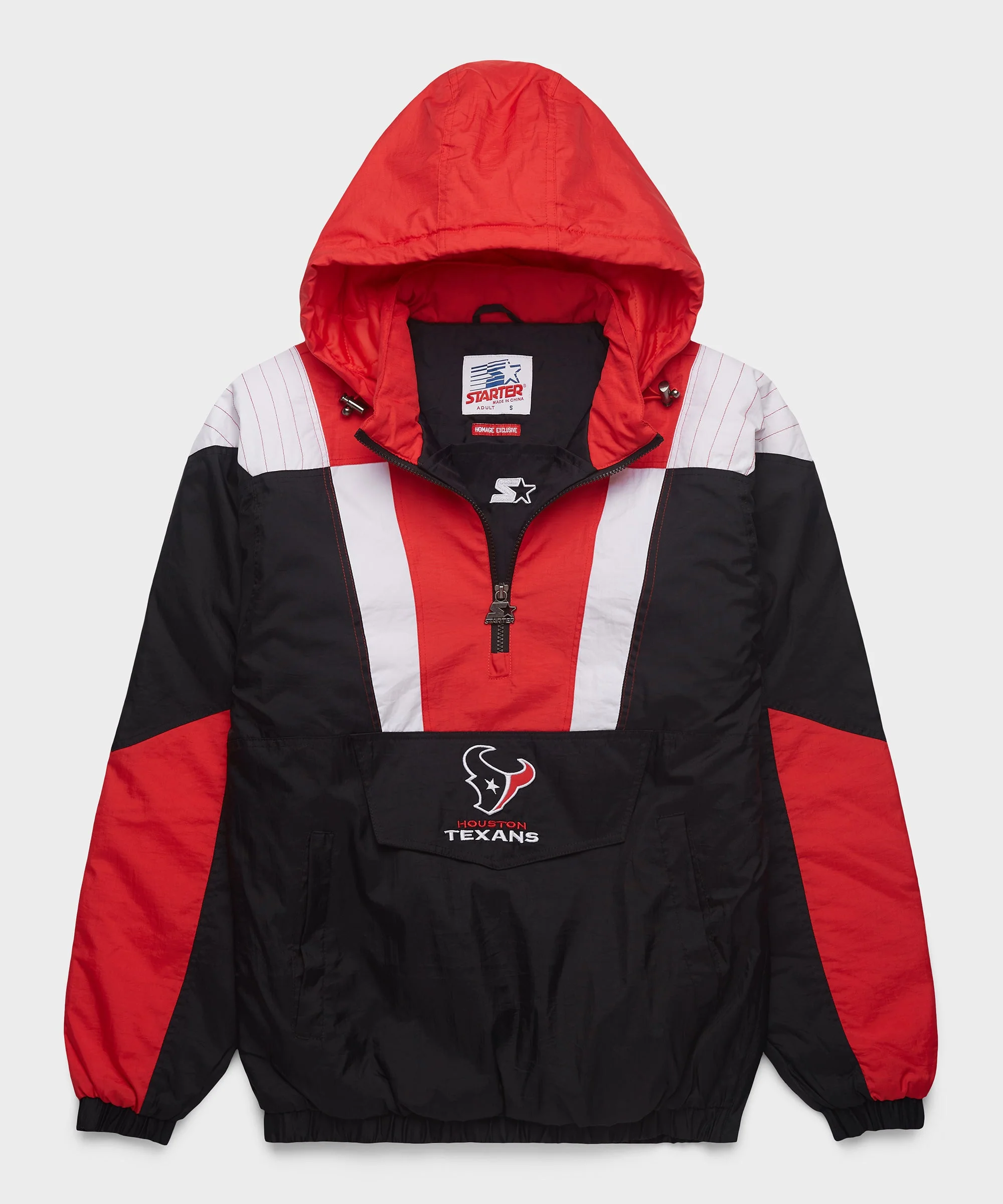 HOMAGE X Starter Texans Pullover Jacket