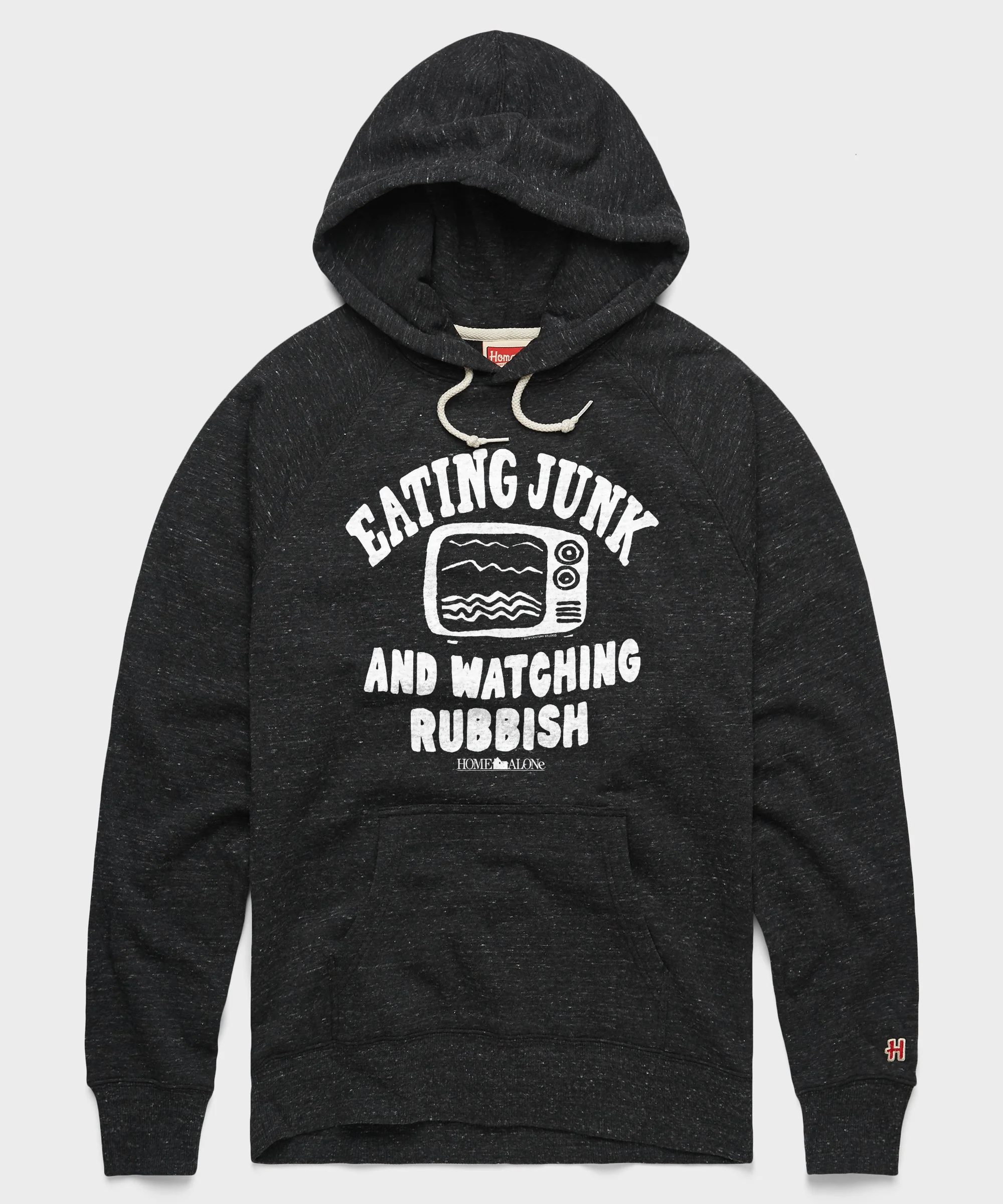 Home Alone Eating Junk And Watching Rubbish Hoodie