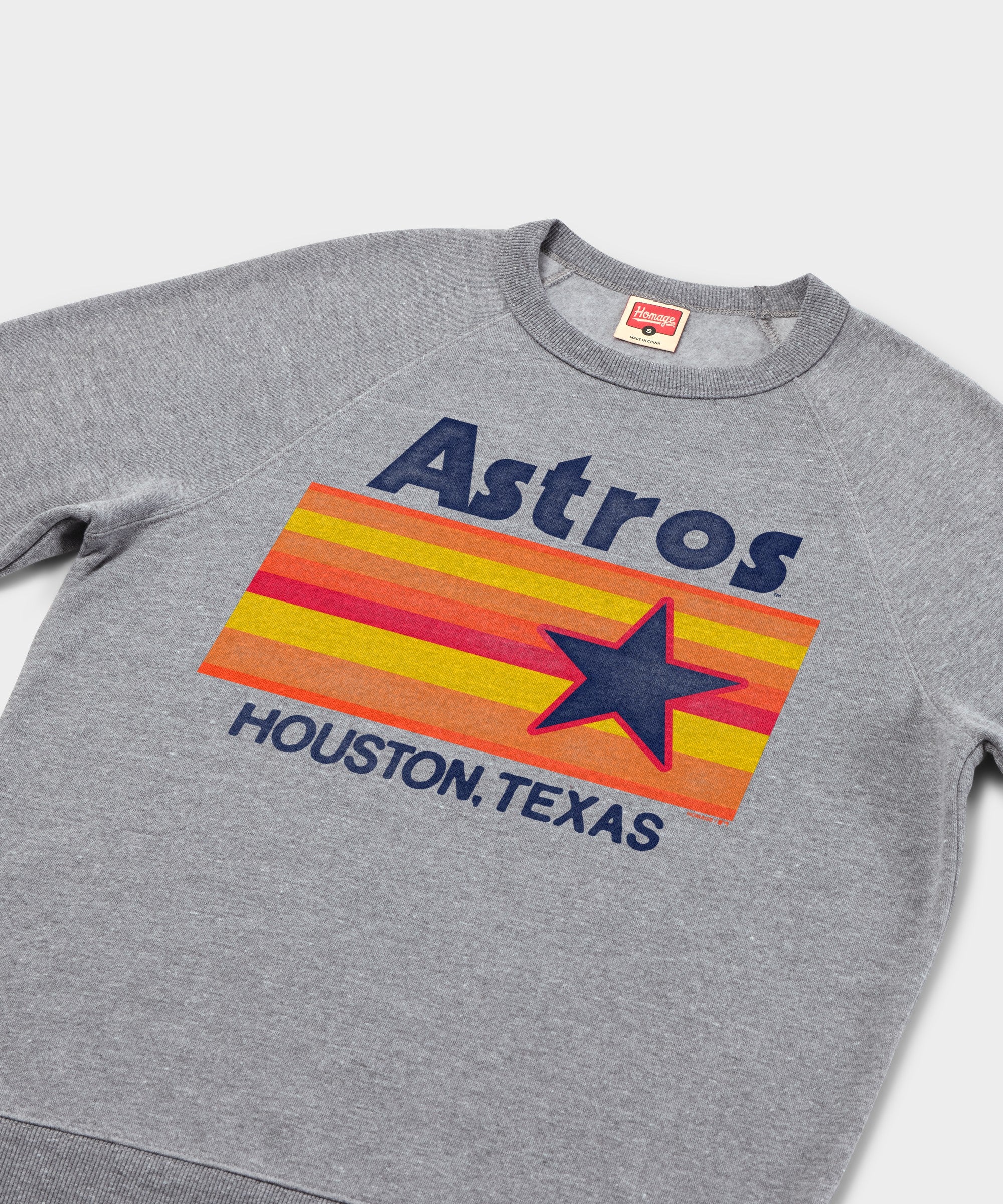 Houston Astros Jersey Logo '75 Crewneck - Image 2