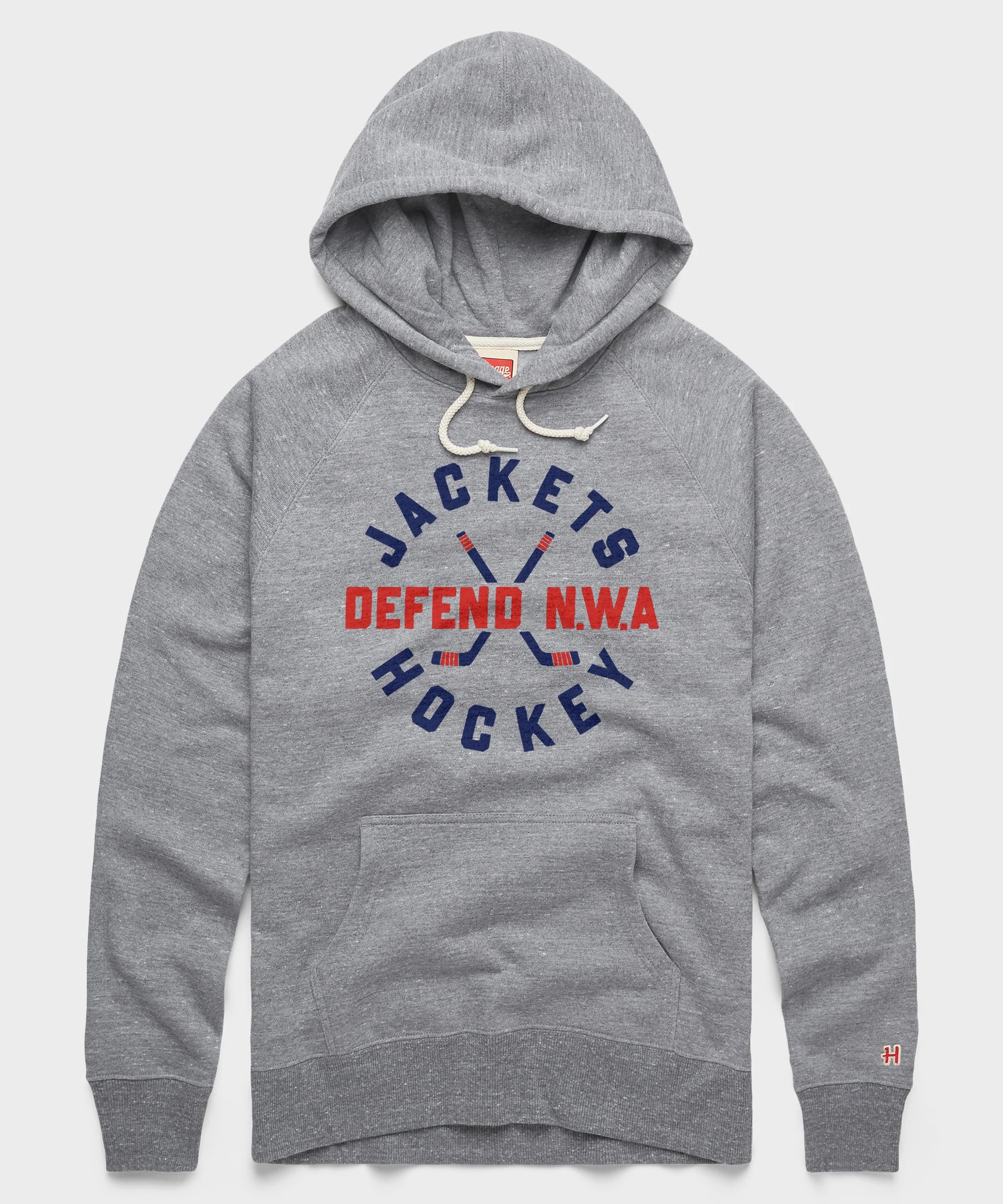 Jackets Hockey Defend NWA Hoodie