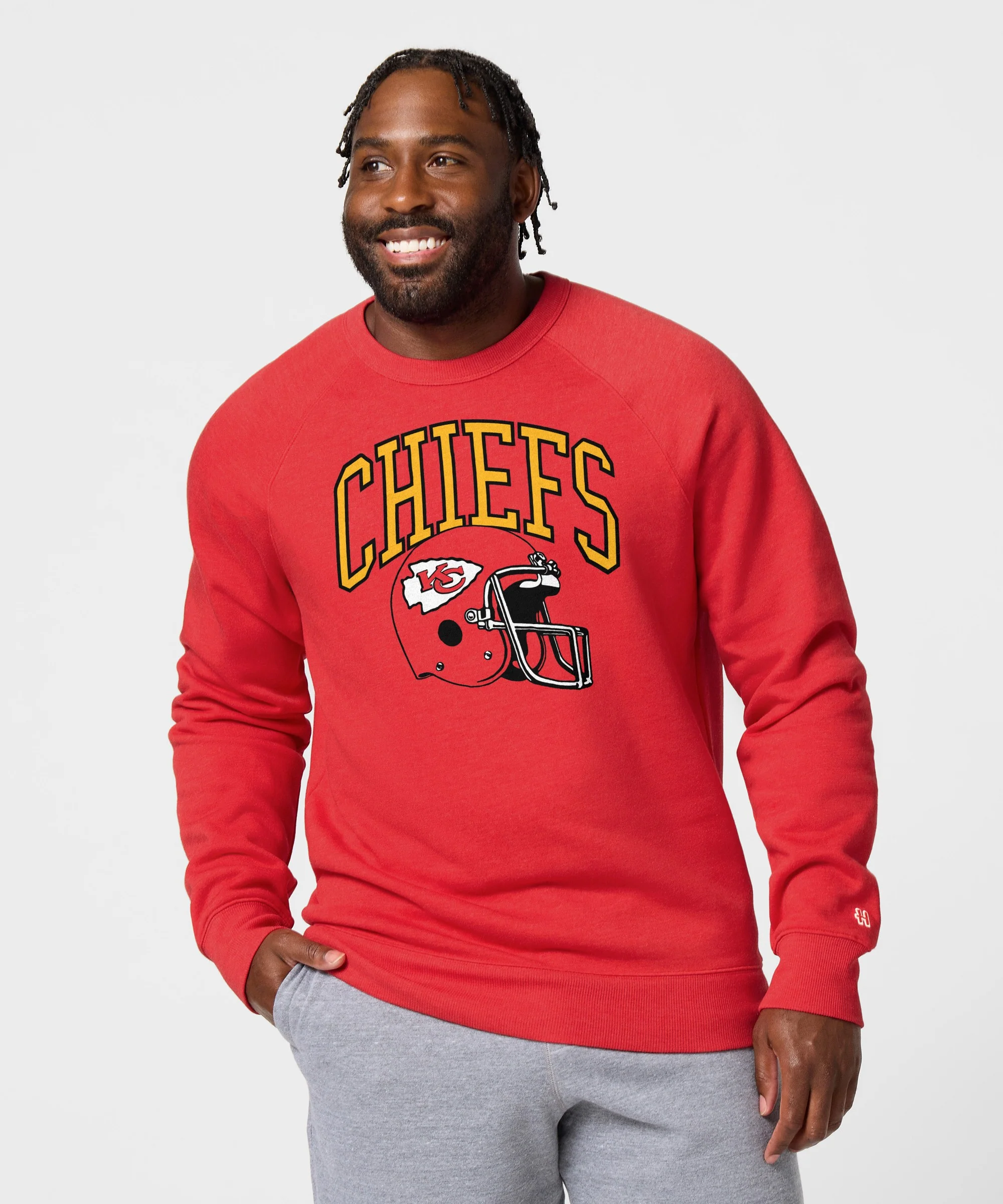 Kansas City Chiefs Helmet Crewneck - Image 3