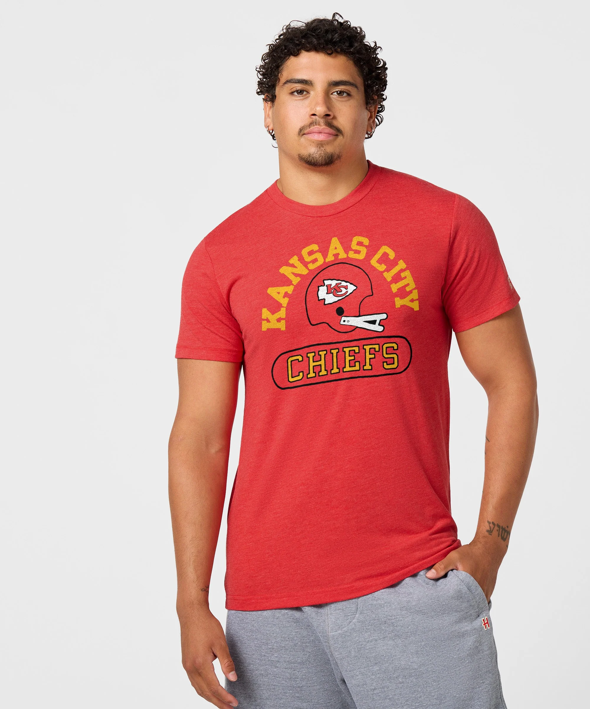 Kansas City Chiefs Throwback Helmet - Image 3