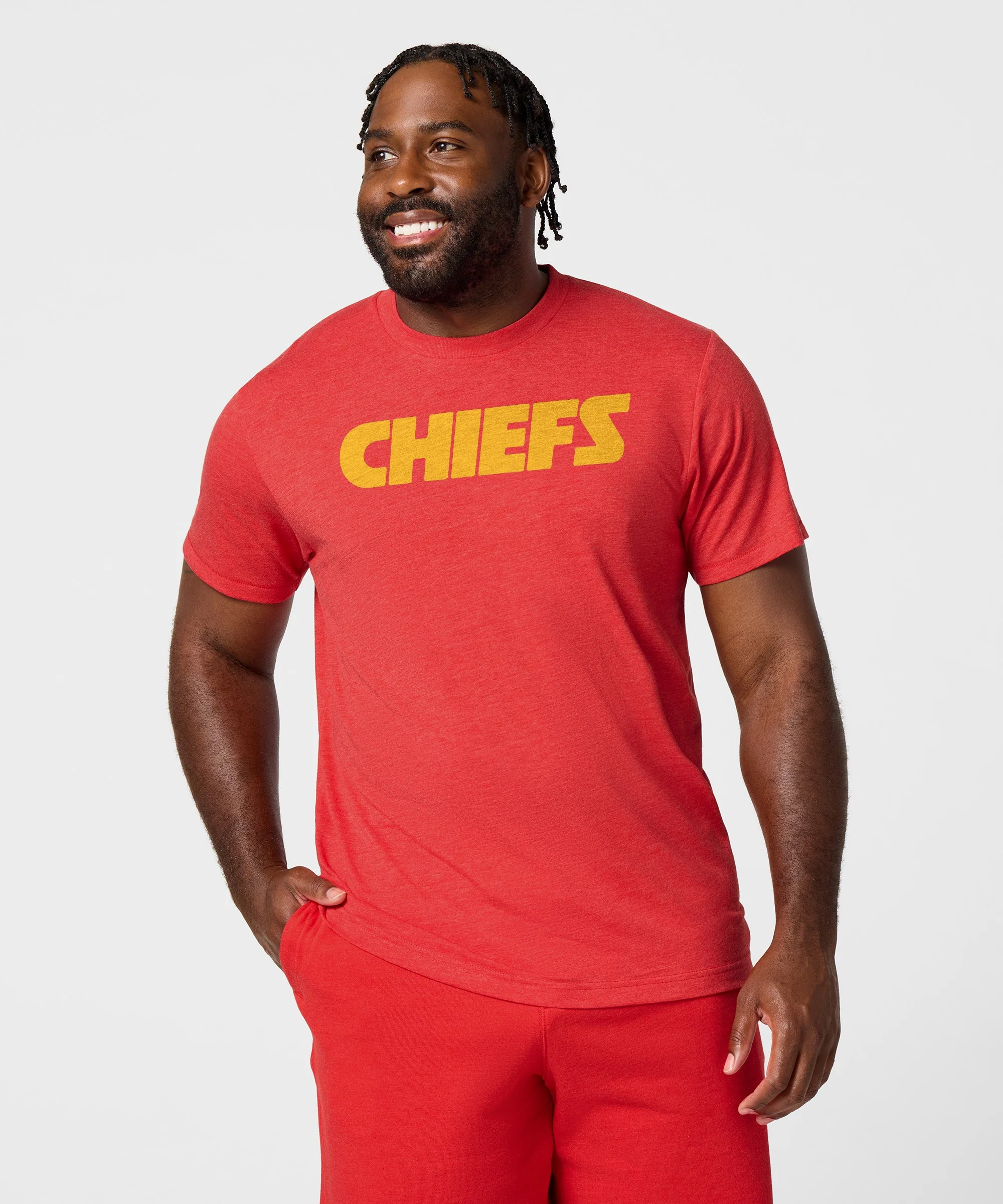 Kansas City Chiefs Wordmark '88 T-Shirt - Image 3