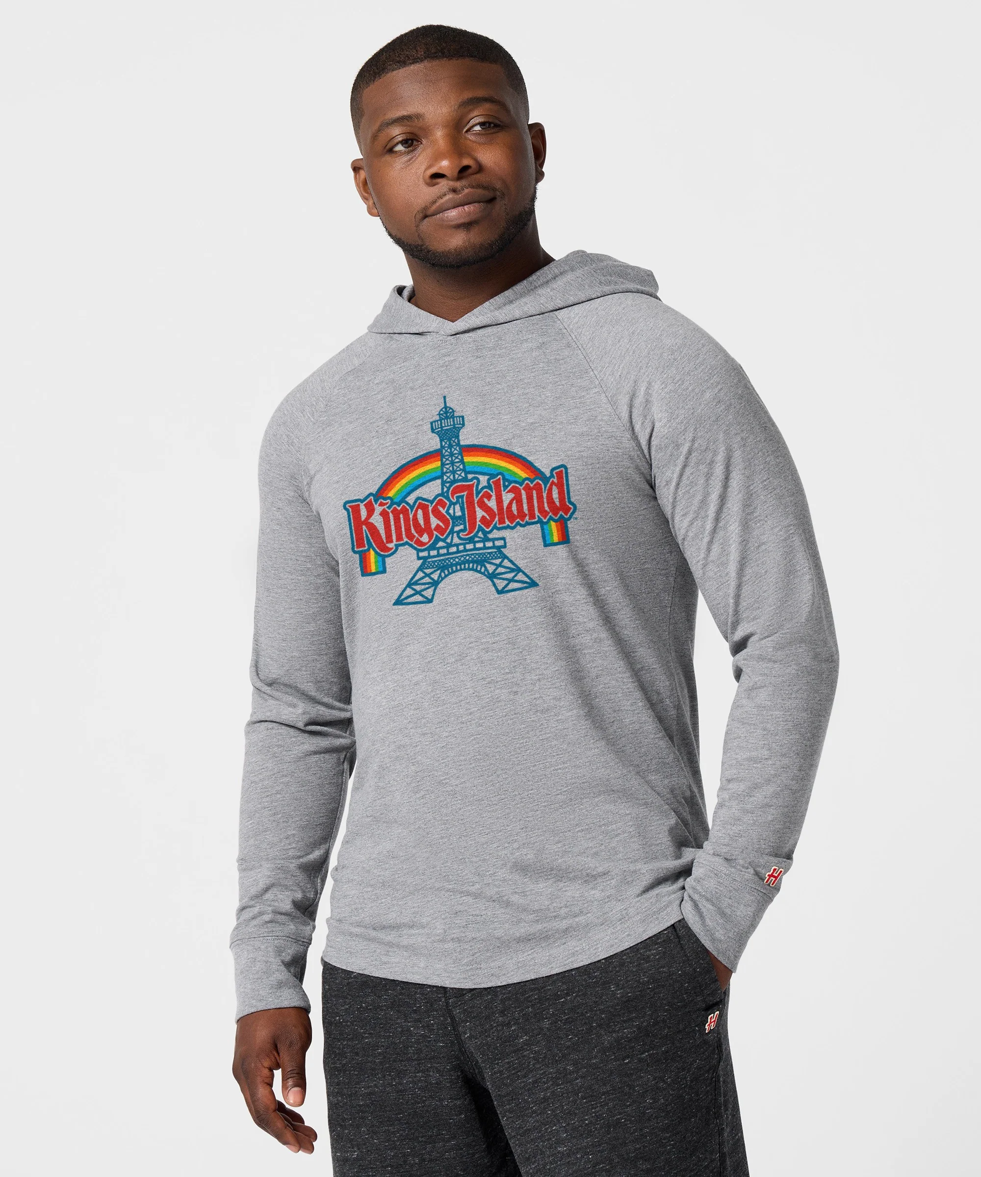 Kings Island Eiffel Tower Lightweight Hoodie - Image 3