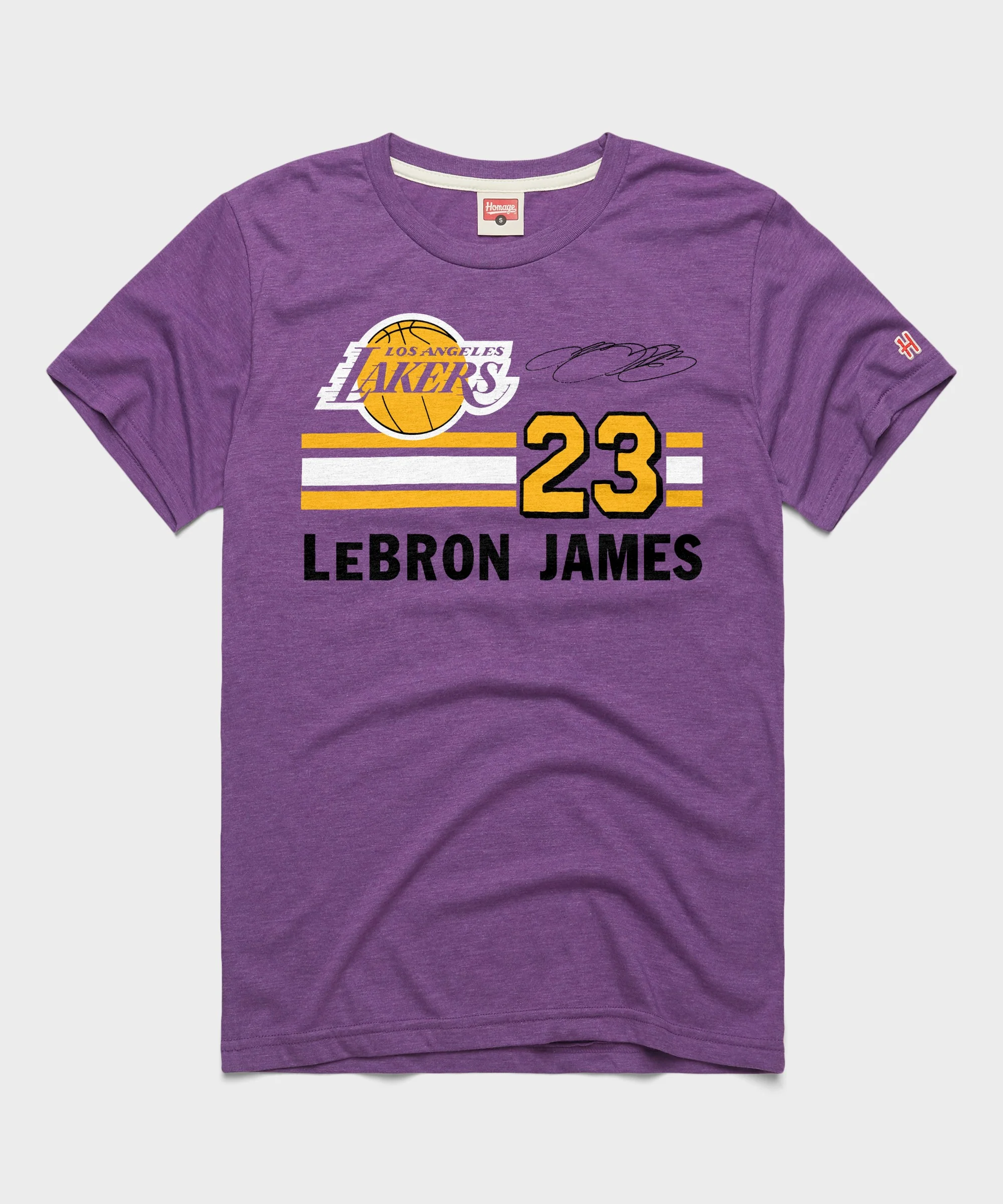 Lakers LeBron James Signature Jersey