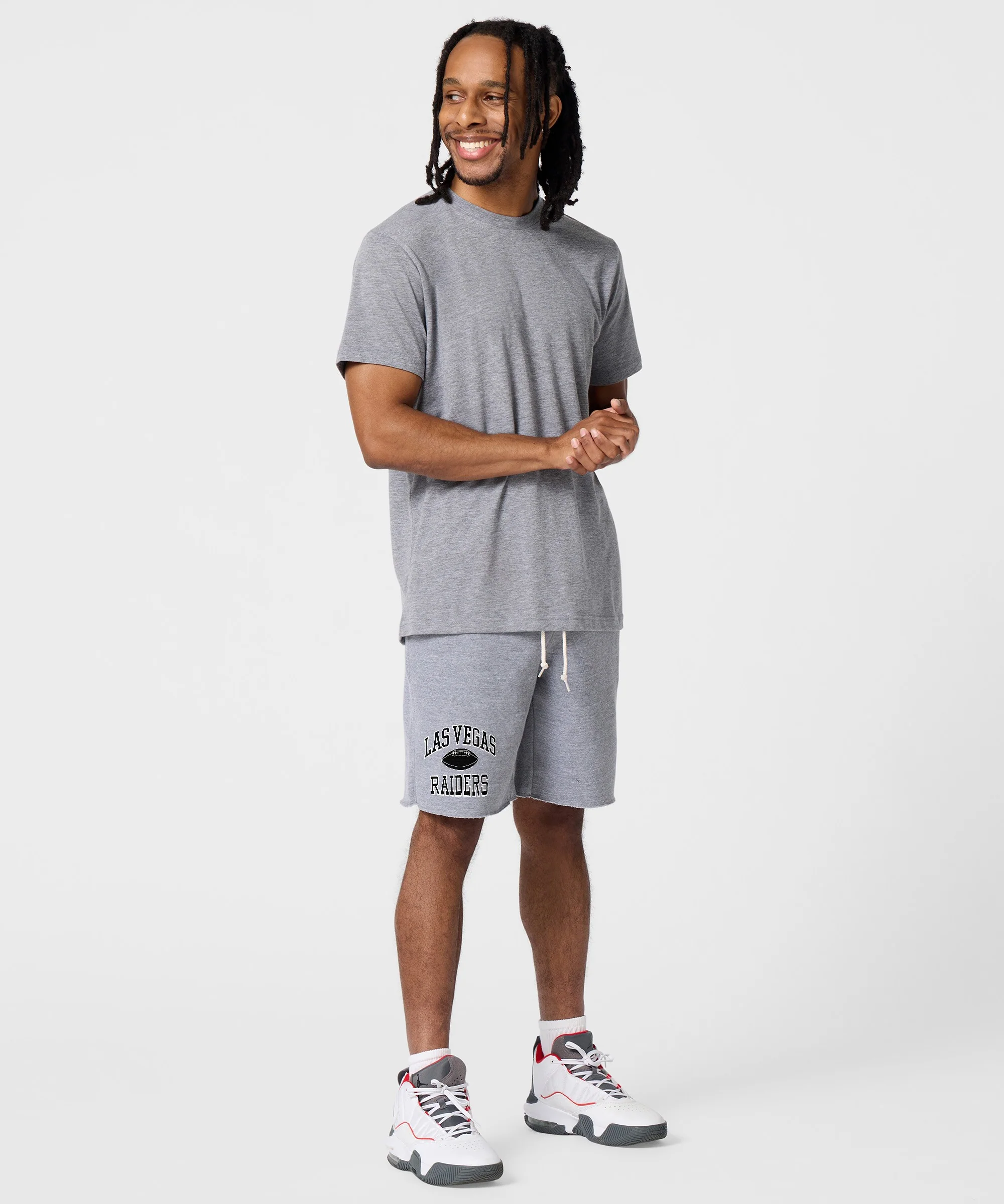 Las Vegas Raiders Gridiron Sweat Shorts - Image 5