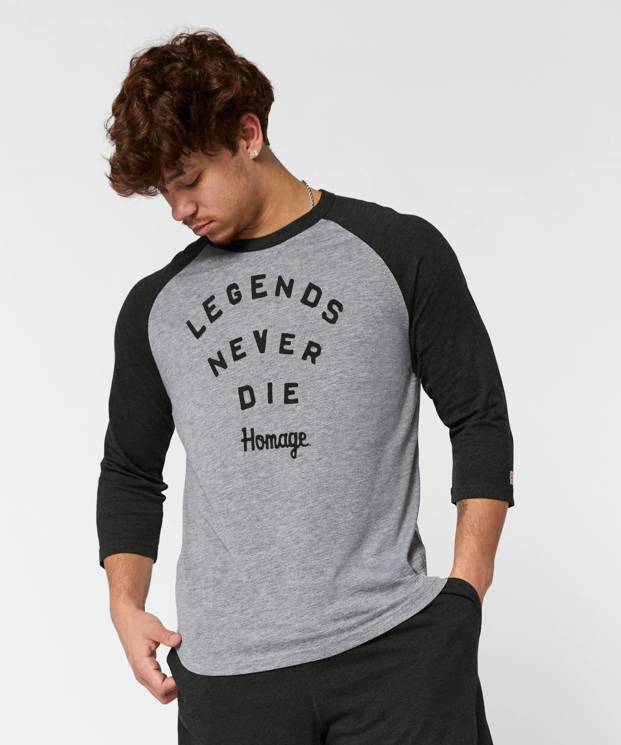 Legends Never Die Raglan - Image 3