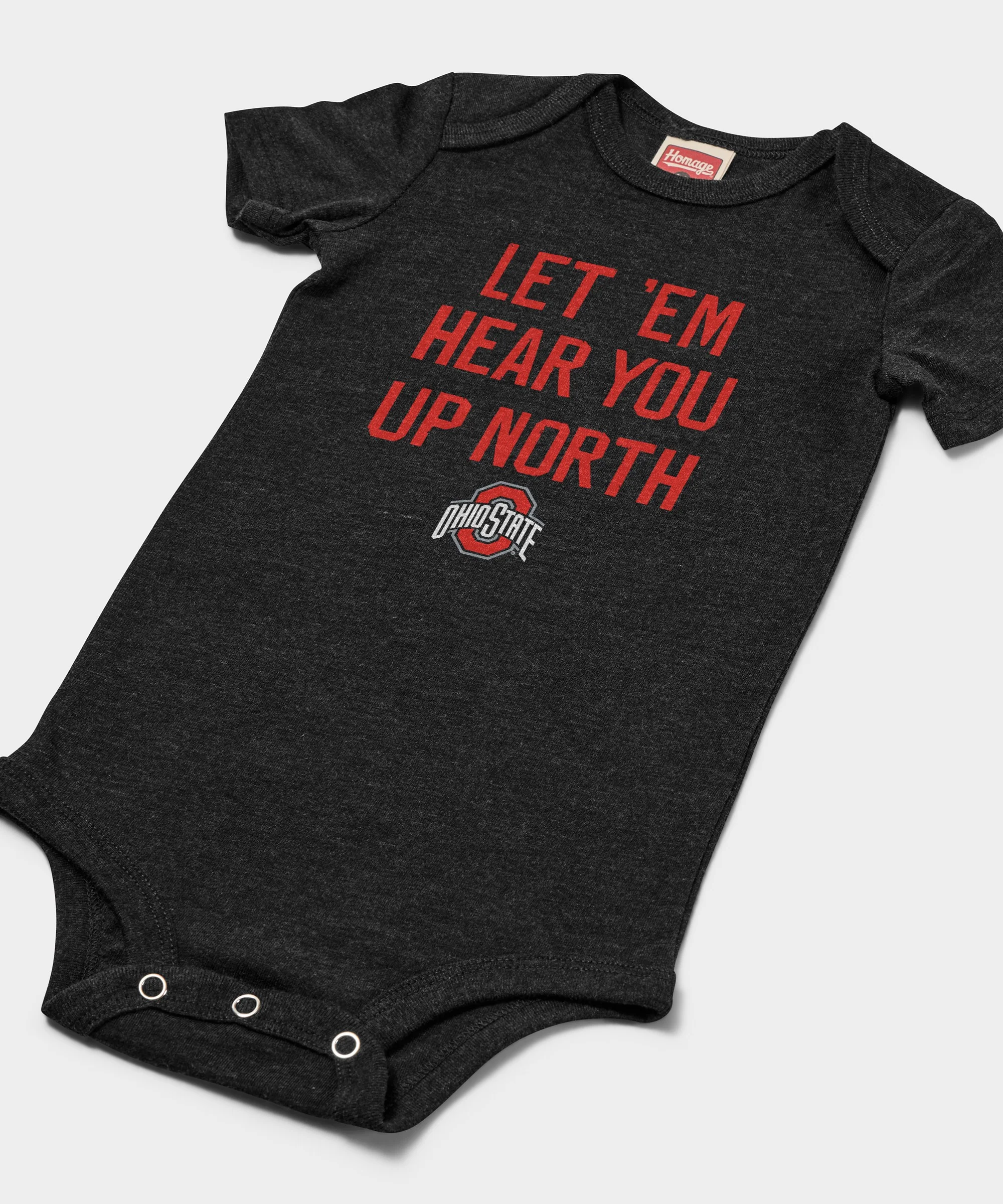 Let 'Em Hear You Up North Baby One Piece - Image 2