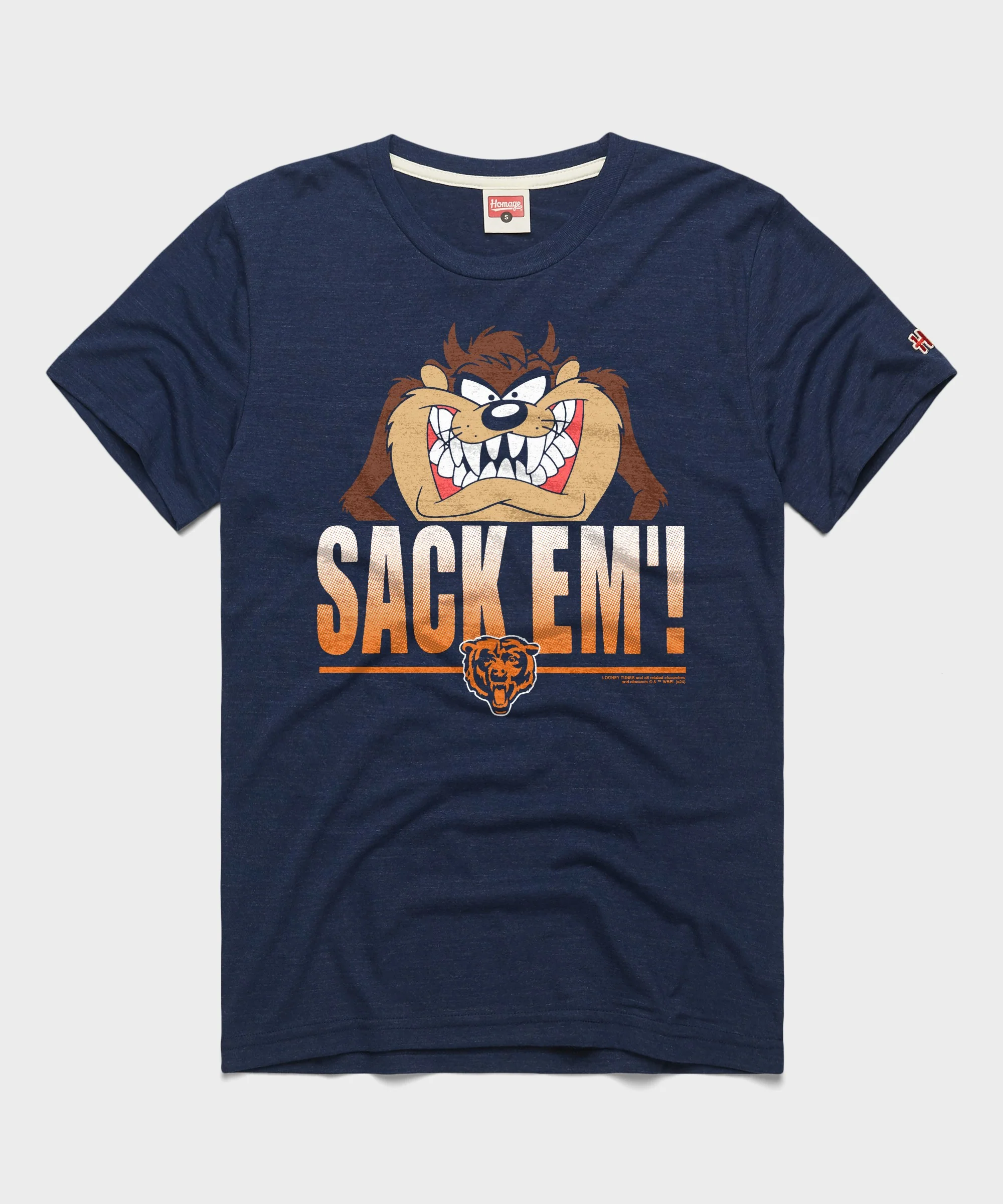 Looney Tunes Taz Sack Em' x Chicago Bears