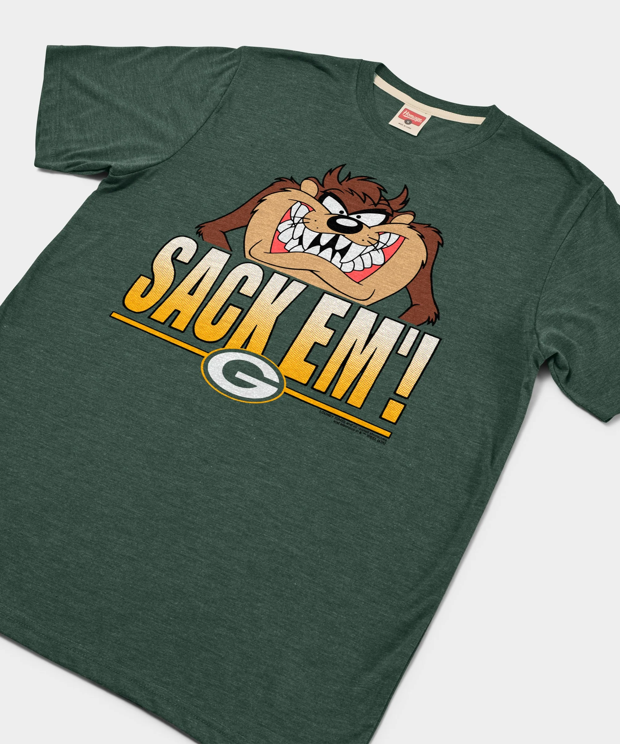 Looney Tunes Taz Sack Em' x Green Bay Packers - Image 2