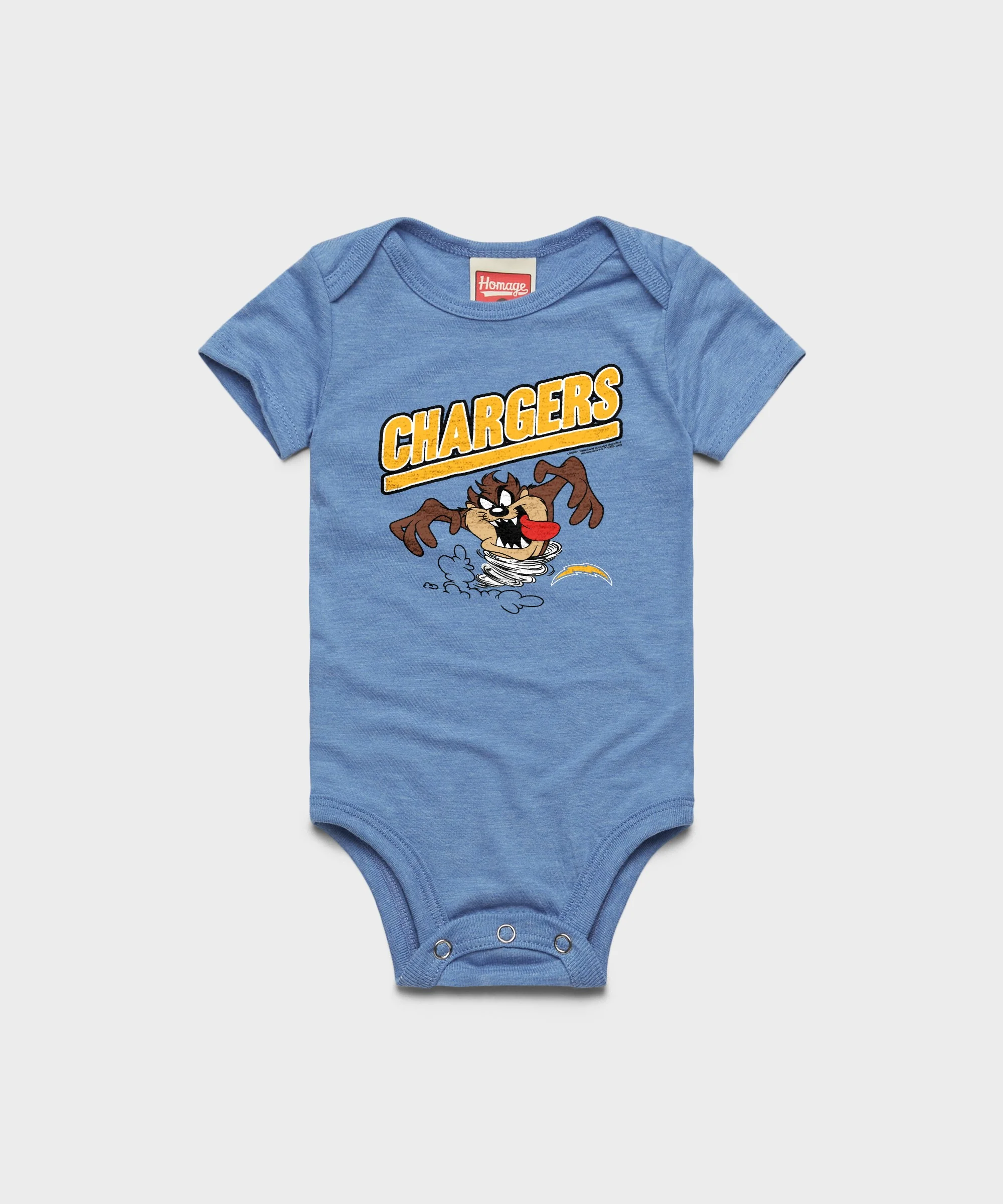 Looney Tunes Taz x Los Angeles Chargers Baby One Piece