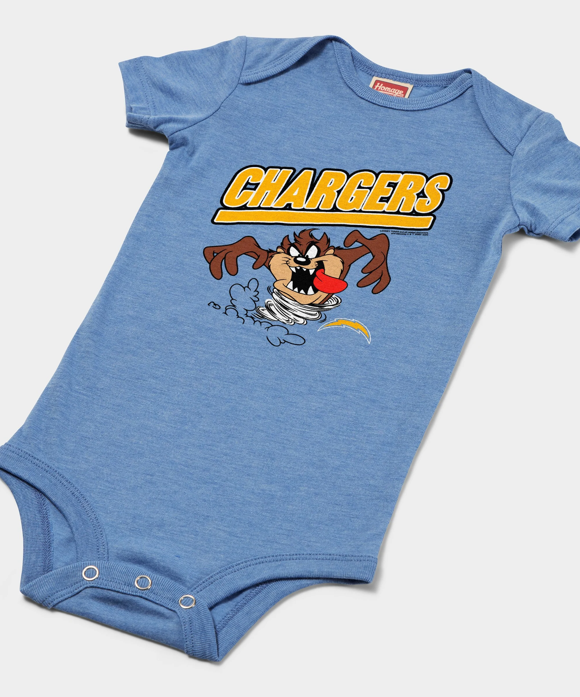 Looney Tunes Taz x Los Angeles Chargers Baby One Piece - Image 2