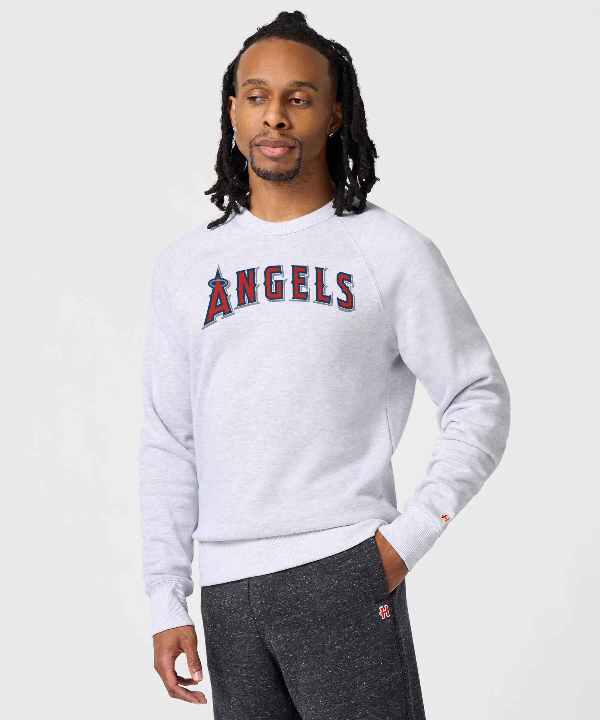 Los Angeles Angels Jersey Logo '12 Crewneck - Image 3