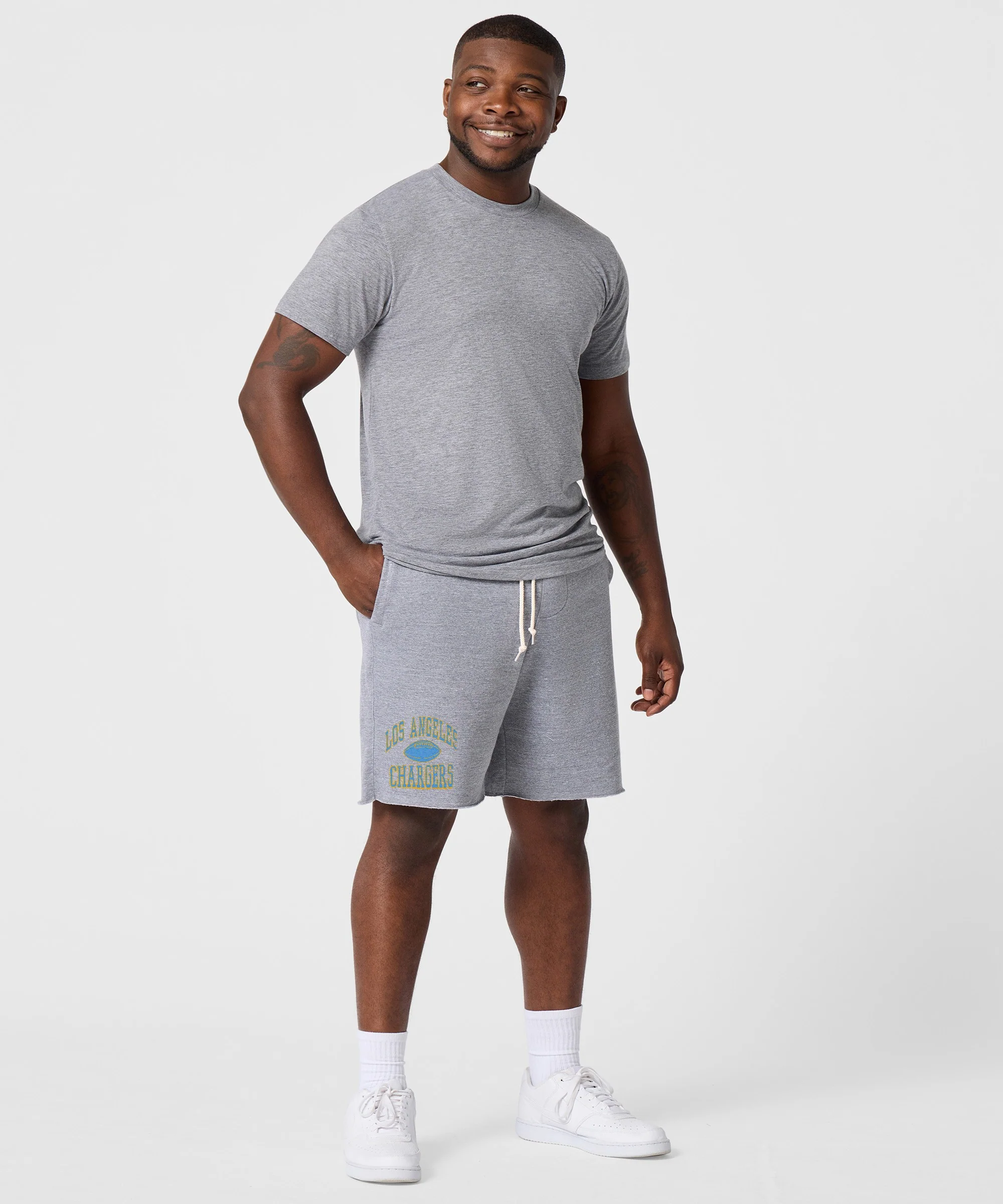 Los Angeles Chargers Gridiron Sweat Shorts - Image 5