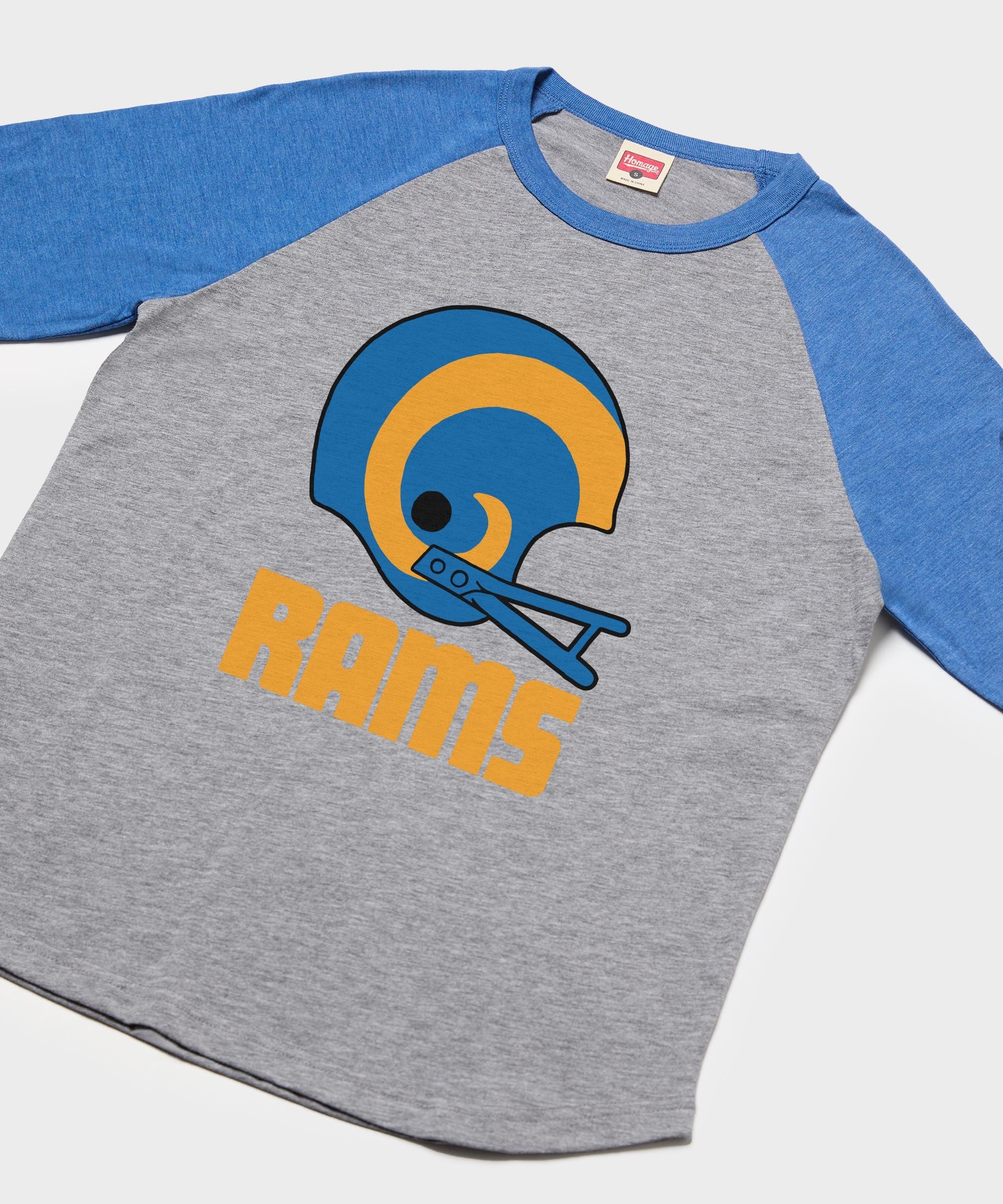 Los Angeles Rams Big Helmet Raglan - Image 2