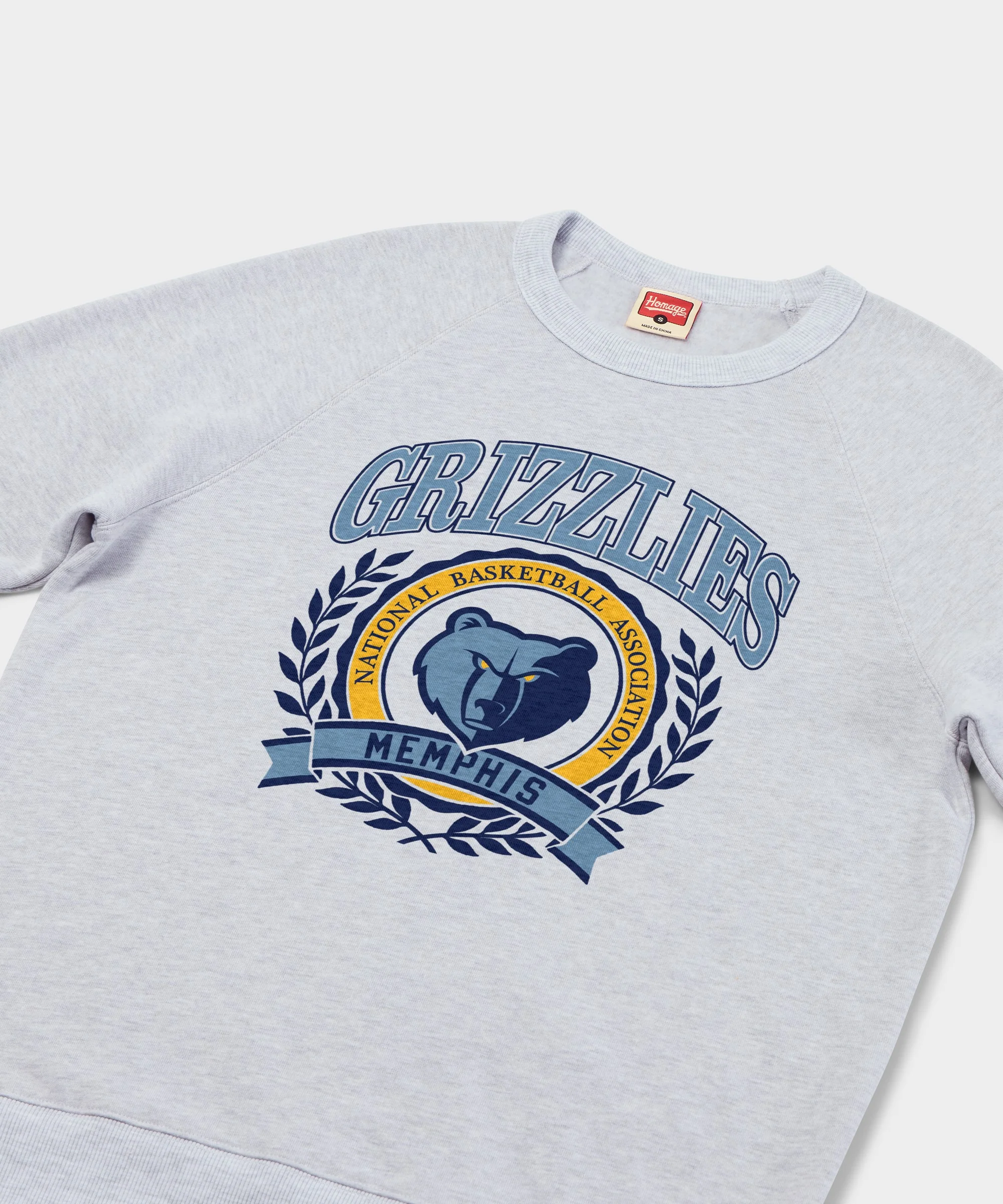 Memphis Grizzlies Crest Crewneck - Image 2