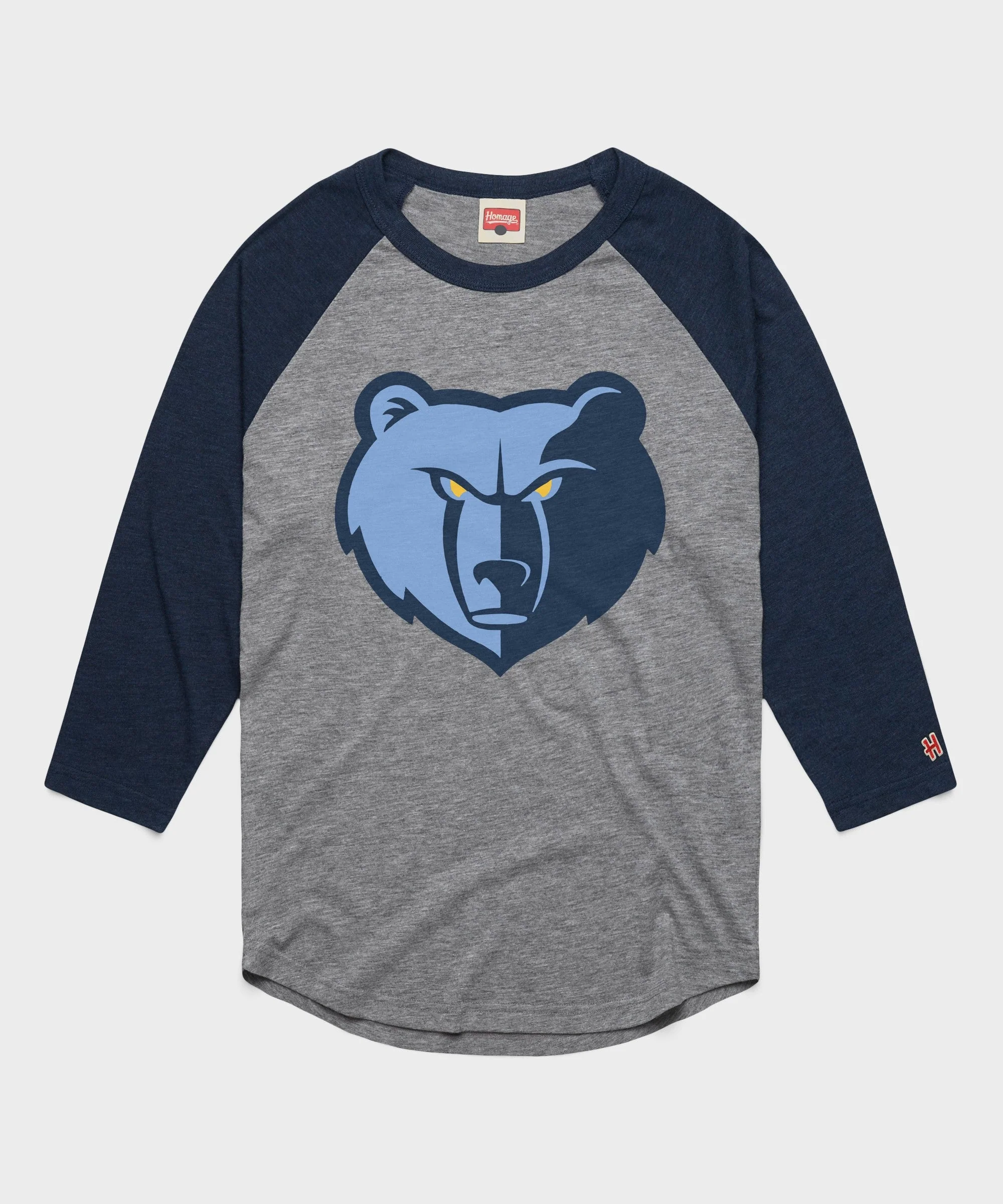 Memphis Grizzlies Logo Raglan