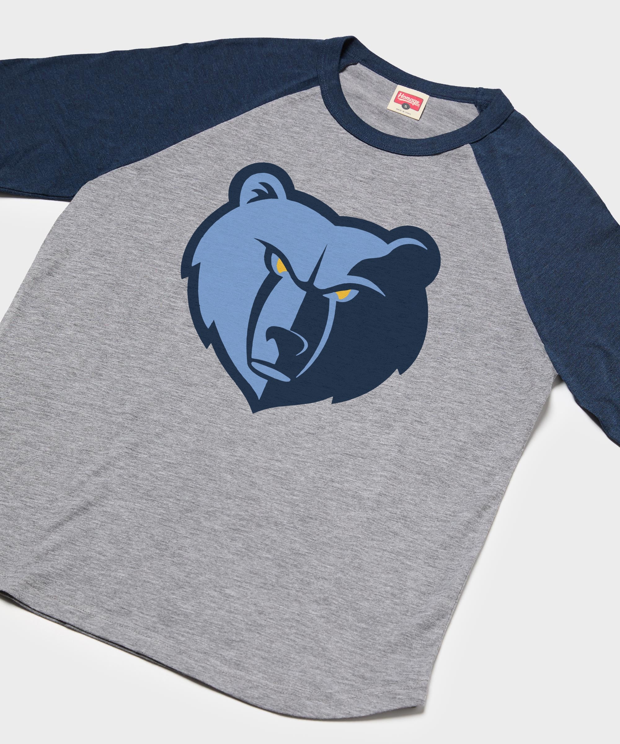 Memphis Grizzlies Logo Raglan - Image 2