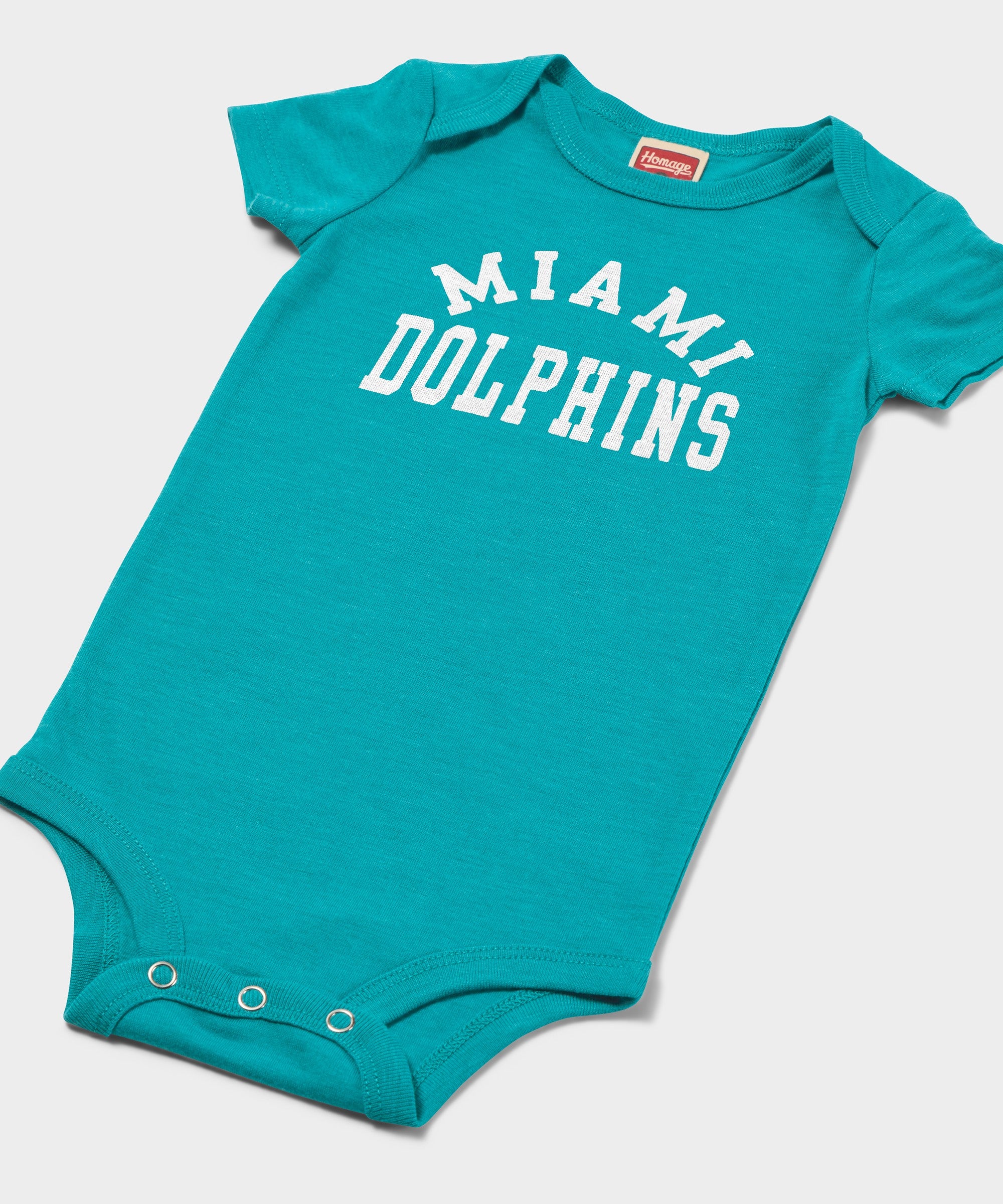 Miami Dolphins Classic Baby One Piece - Image 2