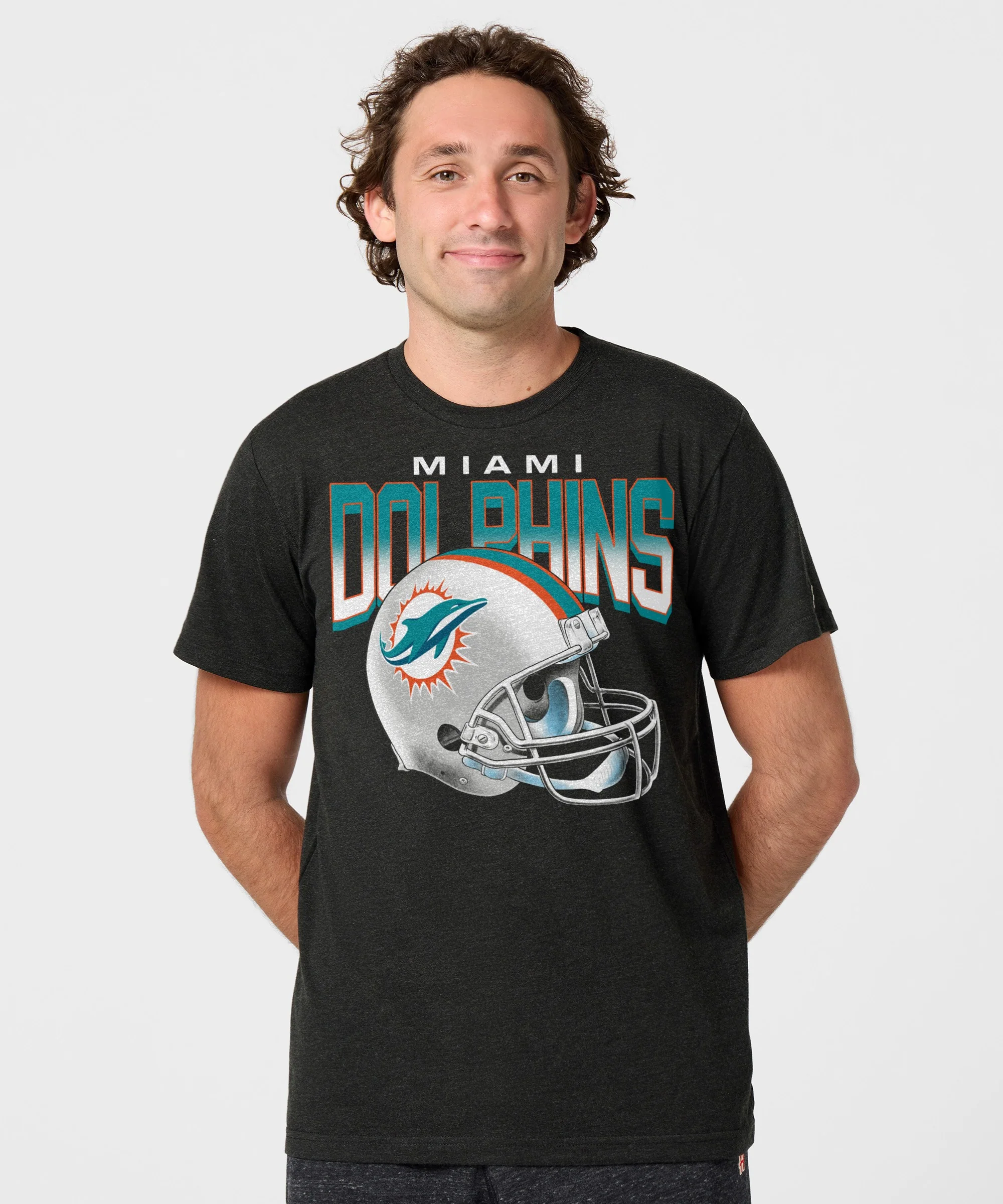 Miami Dolphins Gradient Helmet - Image 3
