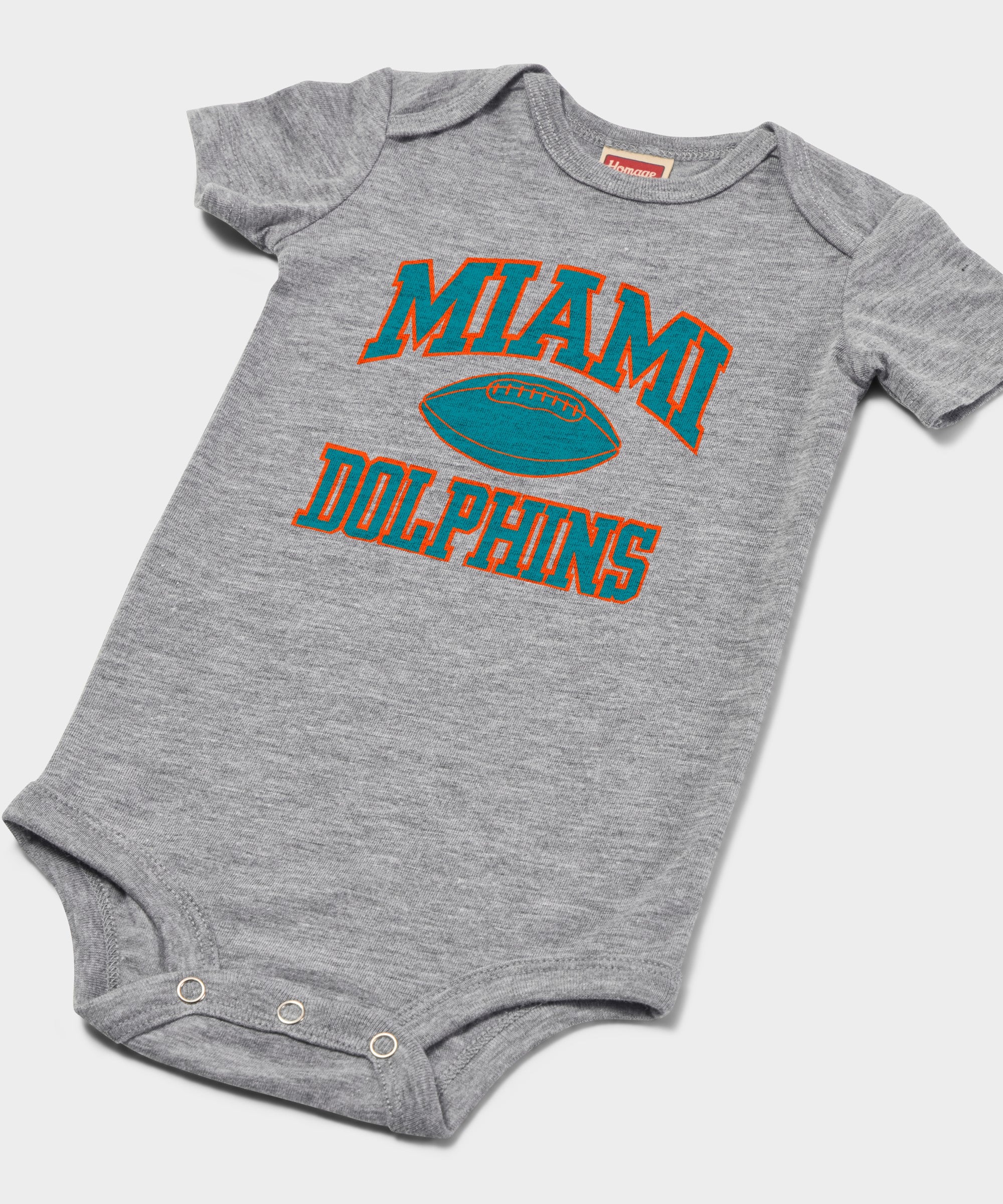 Miami Dolphins Gridiron Baby One Piece - Image 2