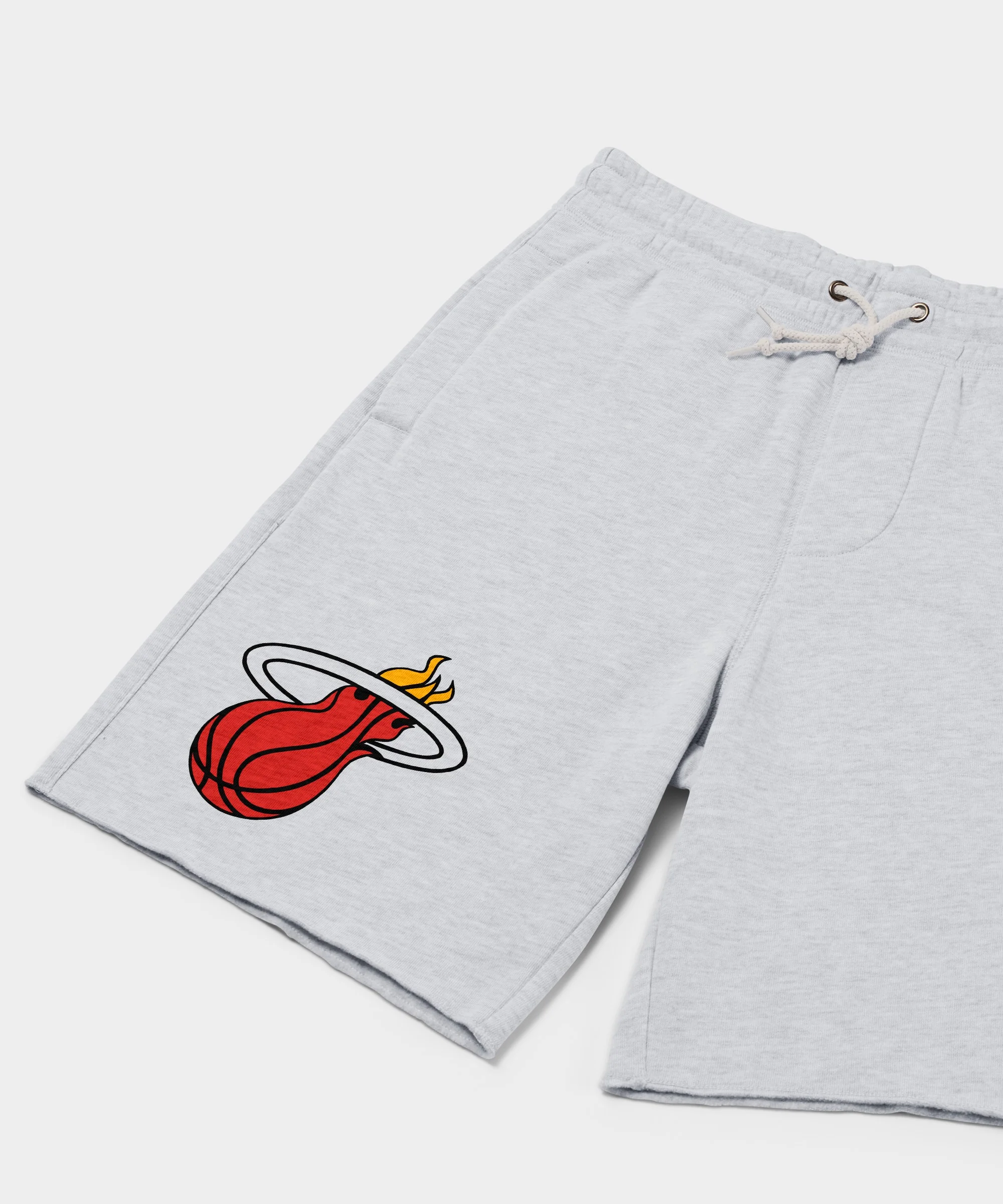 Miami Heat Logo Sweat Shorts - Image 2