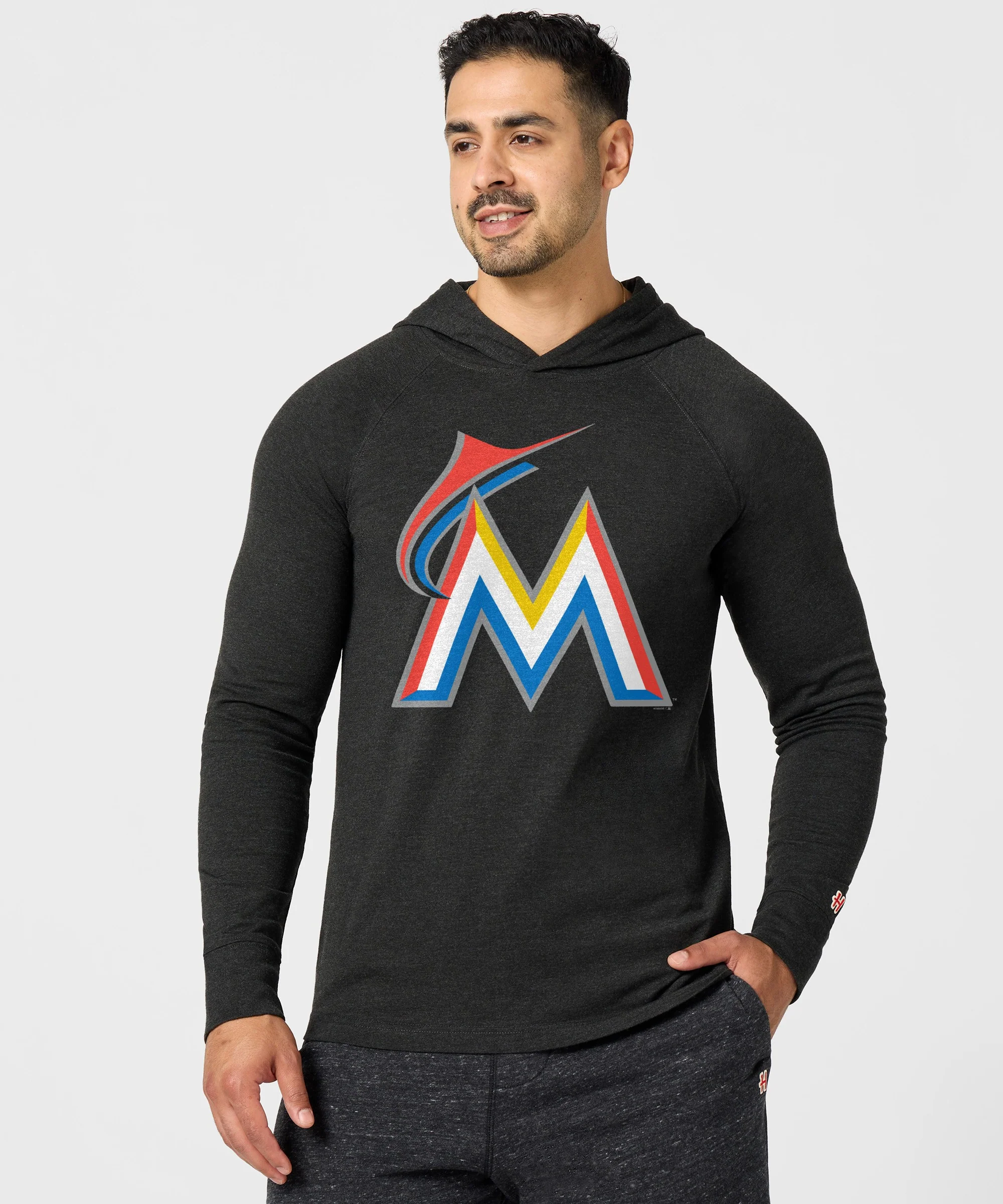 Miami Marlins '17 Lightweight Hoodie - Image 3