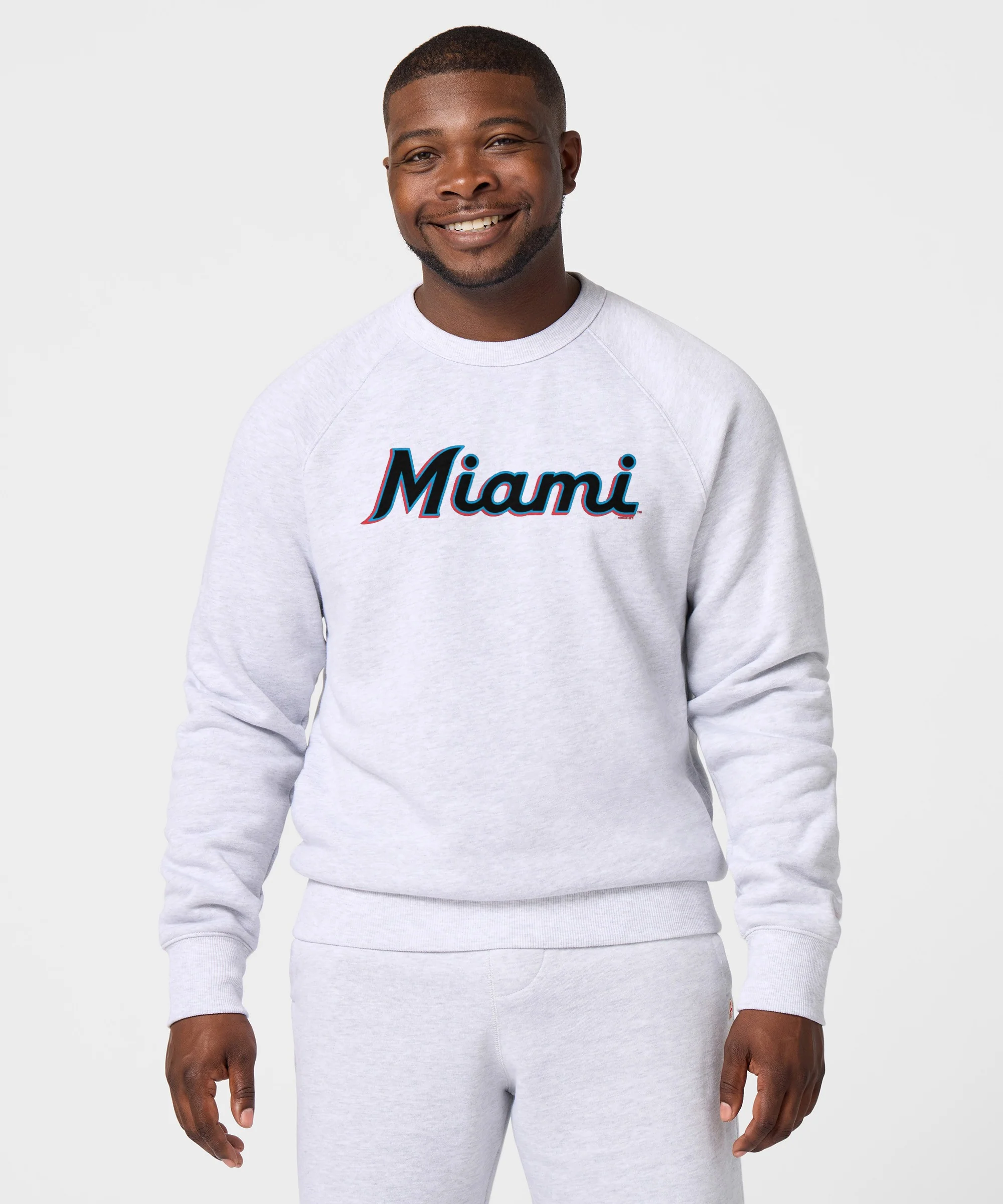 Miami Marlins Jersey Logo '19 Crewneck - Image 3