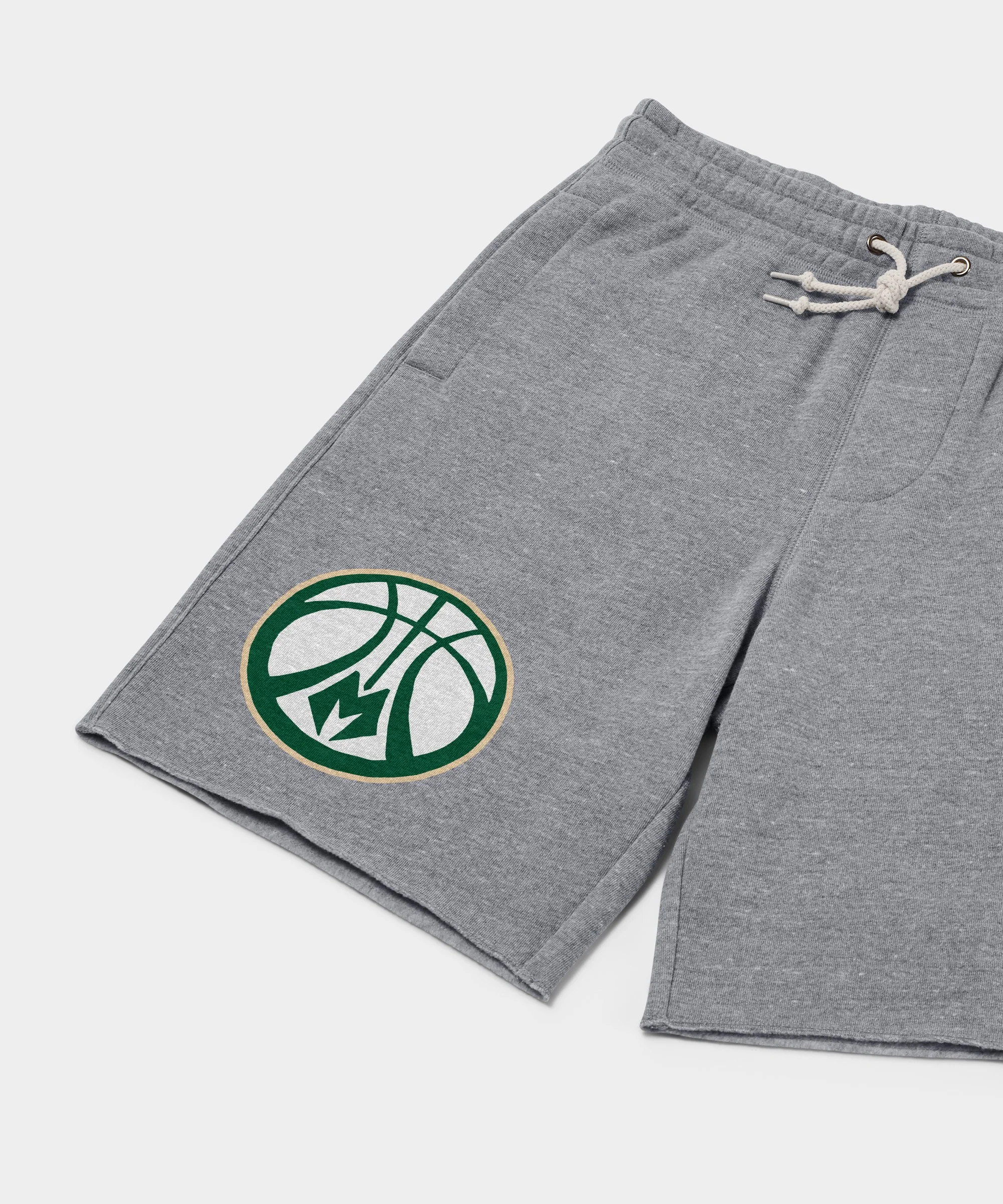 Milwaukee Bucks Alt Logo Sweat Shorts - Image 2