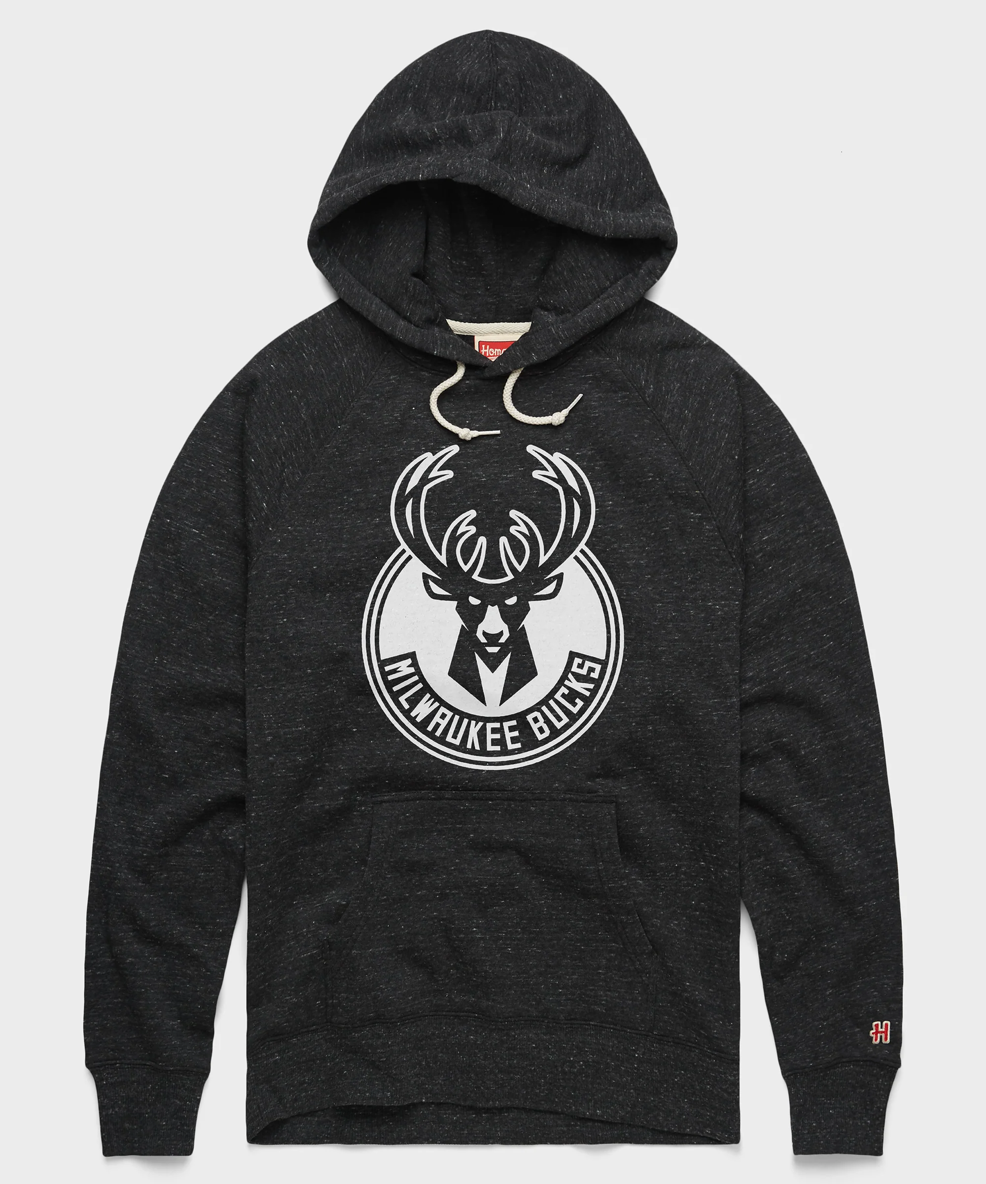 Milwaukee Bucks Blacktop Logo Hoodie