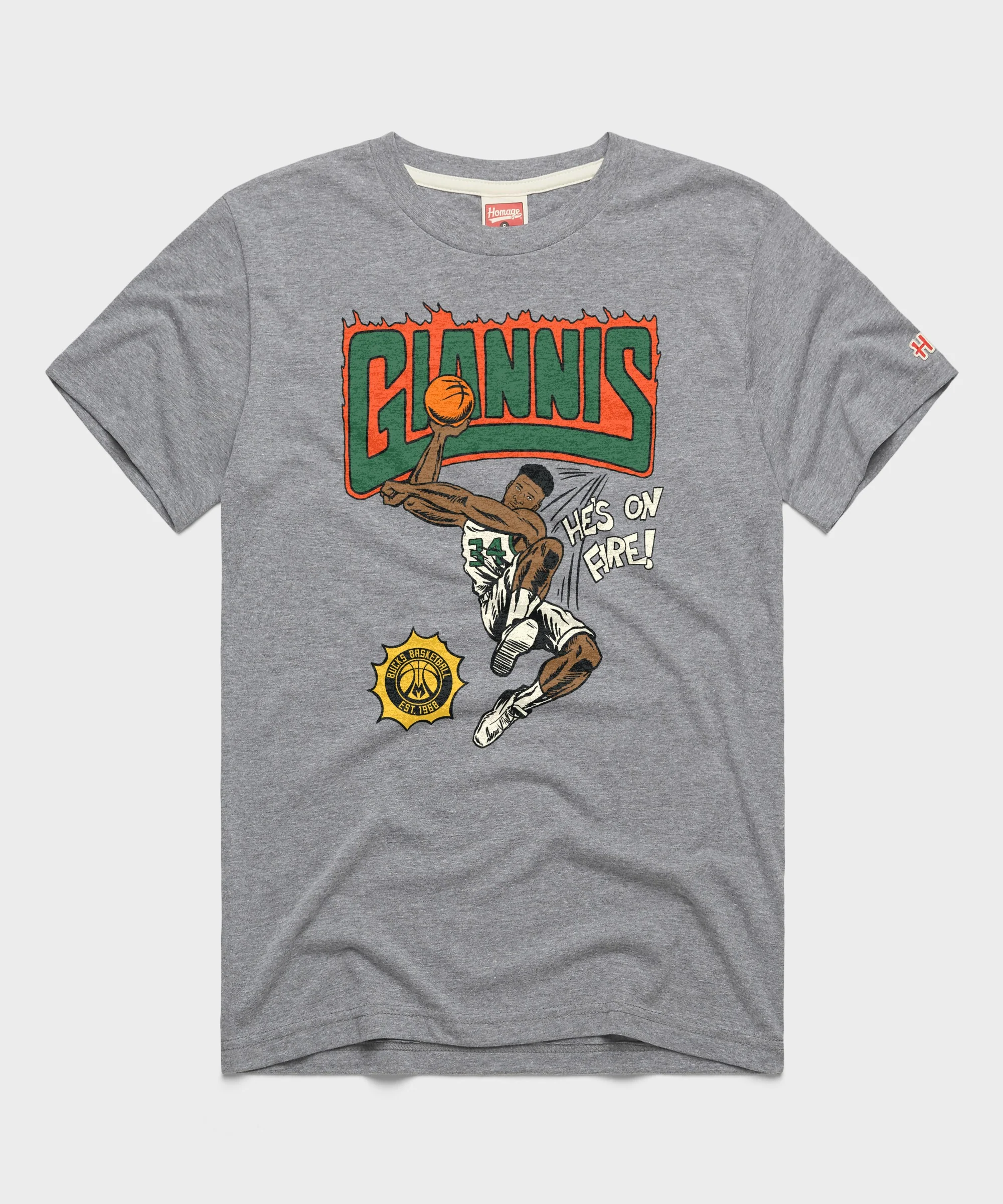 Milwaukee Bucks Comic Book Giannis