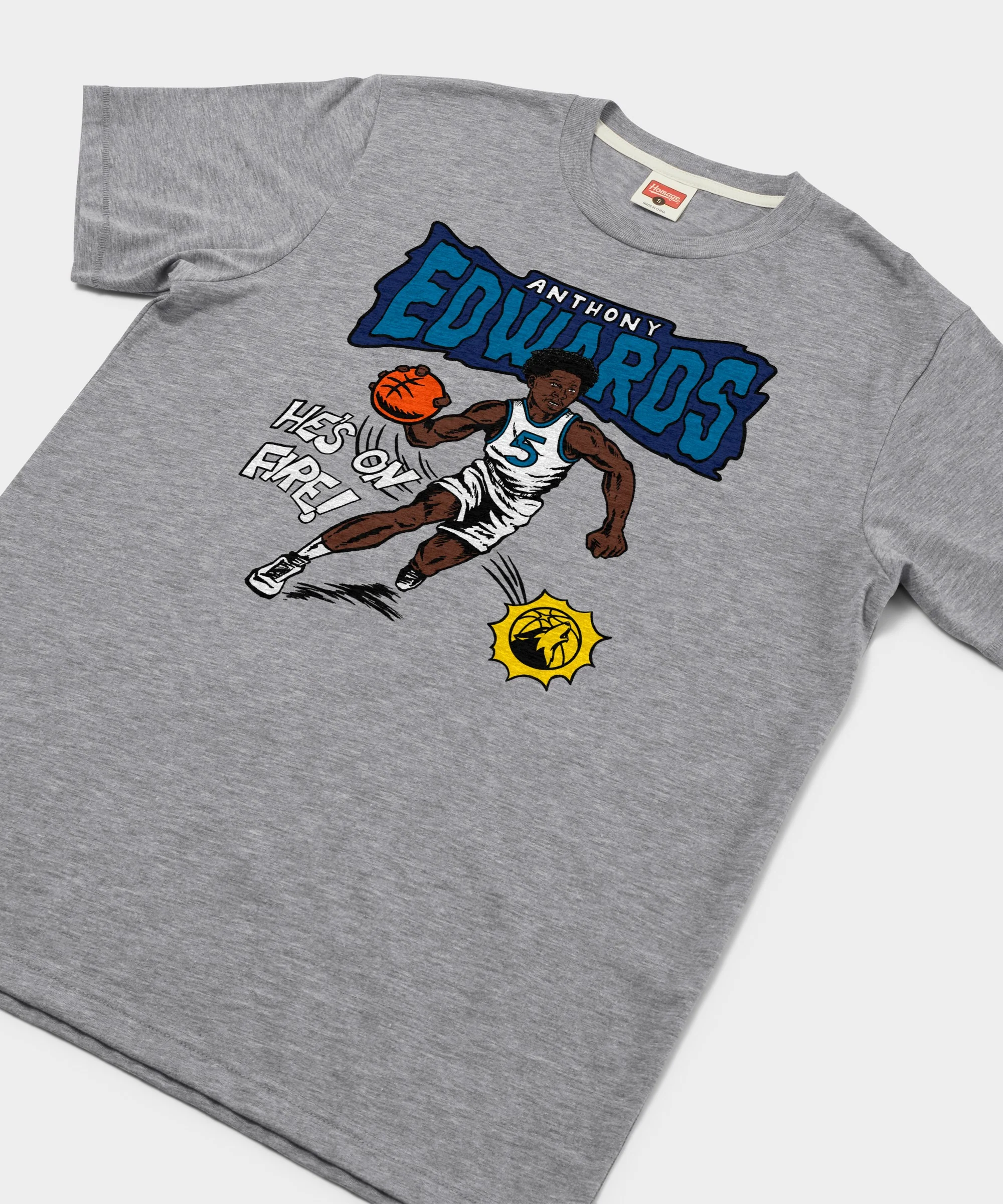 Minnesota Timberwolves Comic Book Anthony Edwards - Image 2