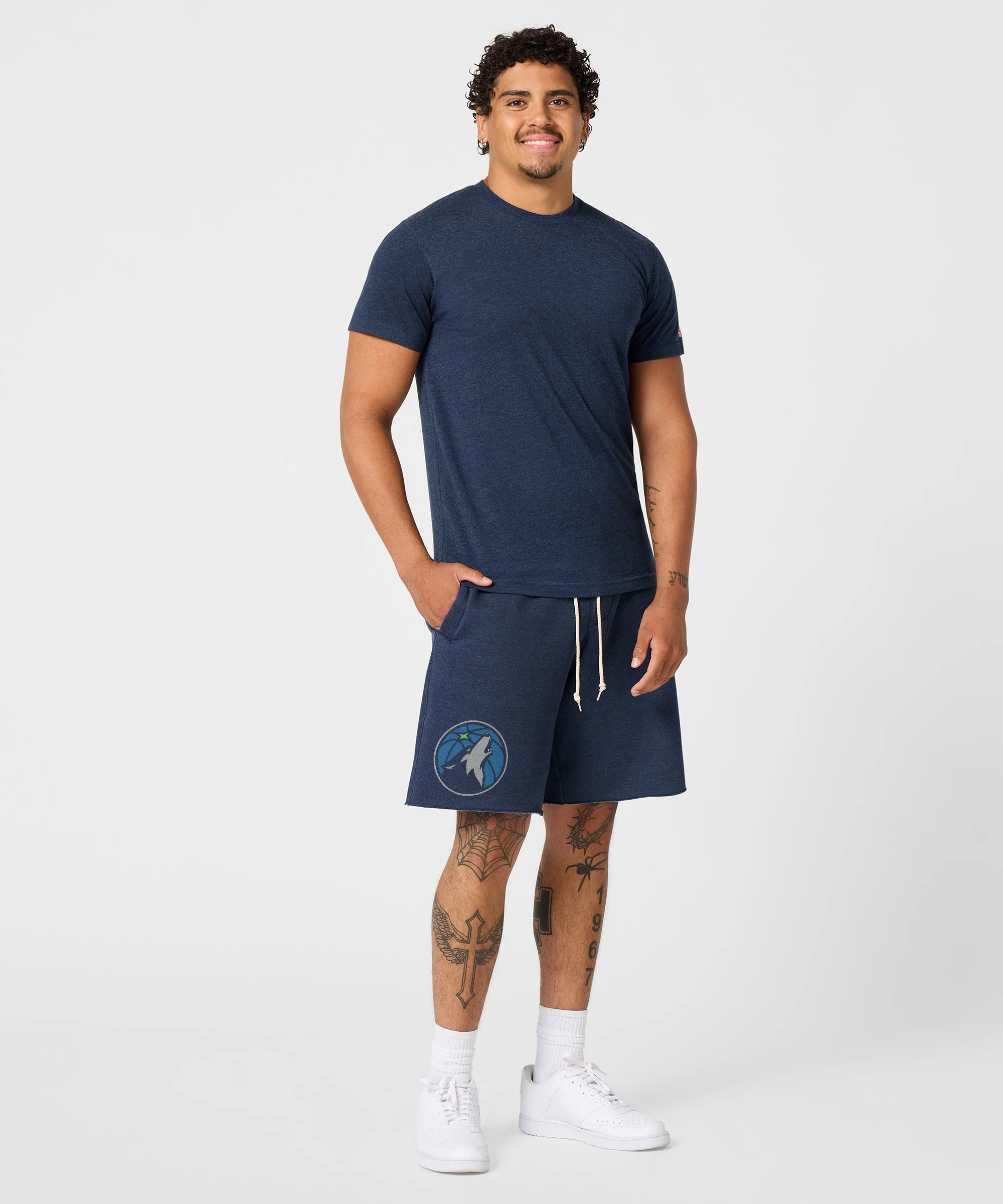 Minnesota Timberwolves Logo Sweat Shorts - Image 9