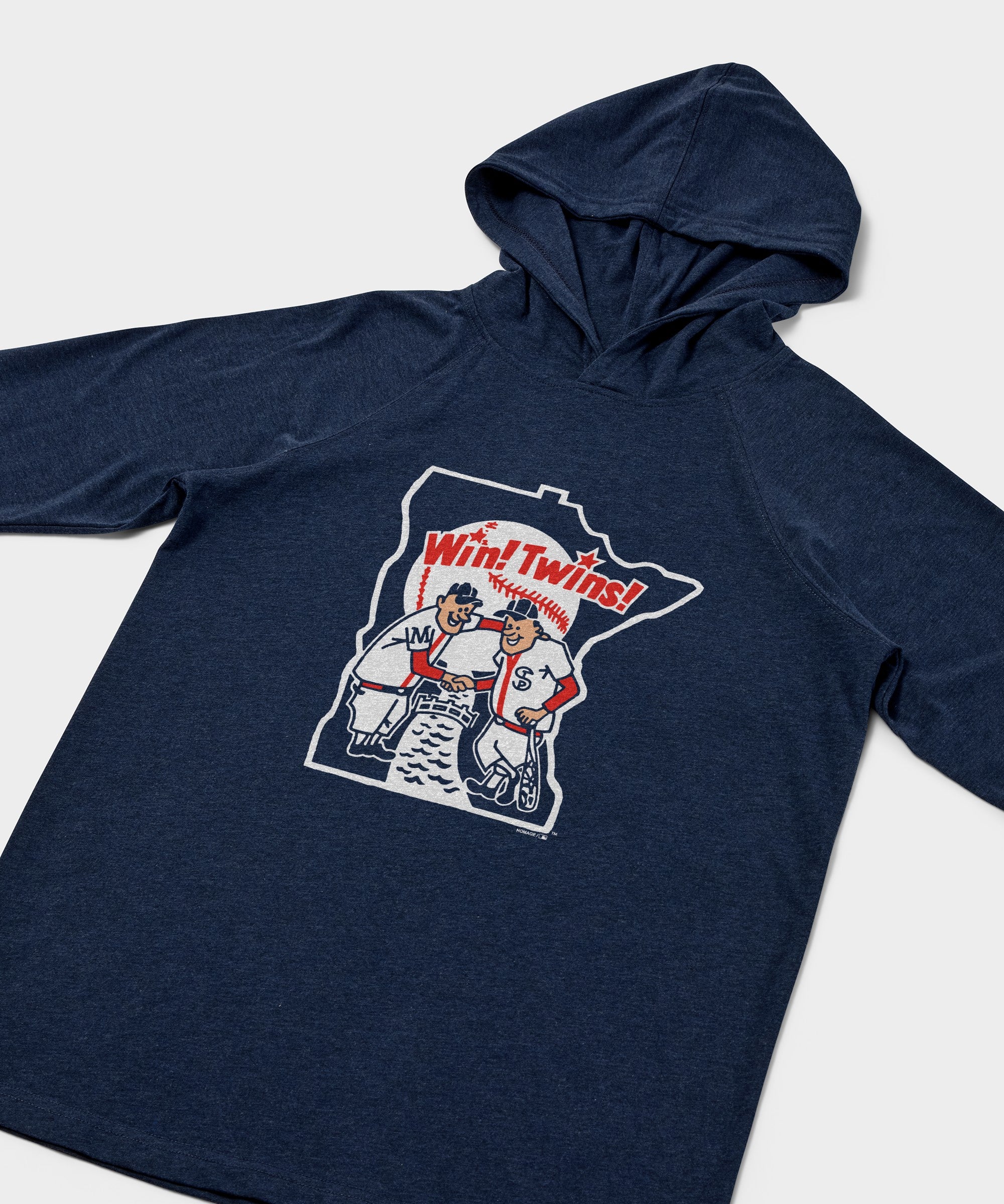 Minnesota Twins '76 Lightweight Hoodie - Image 2