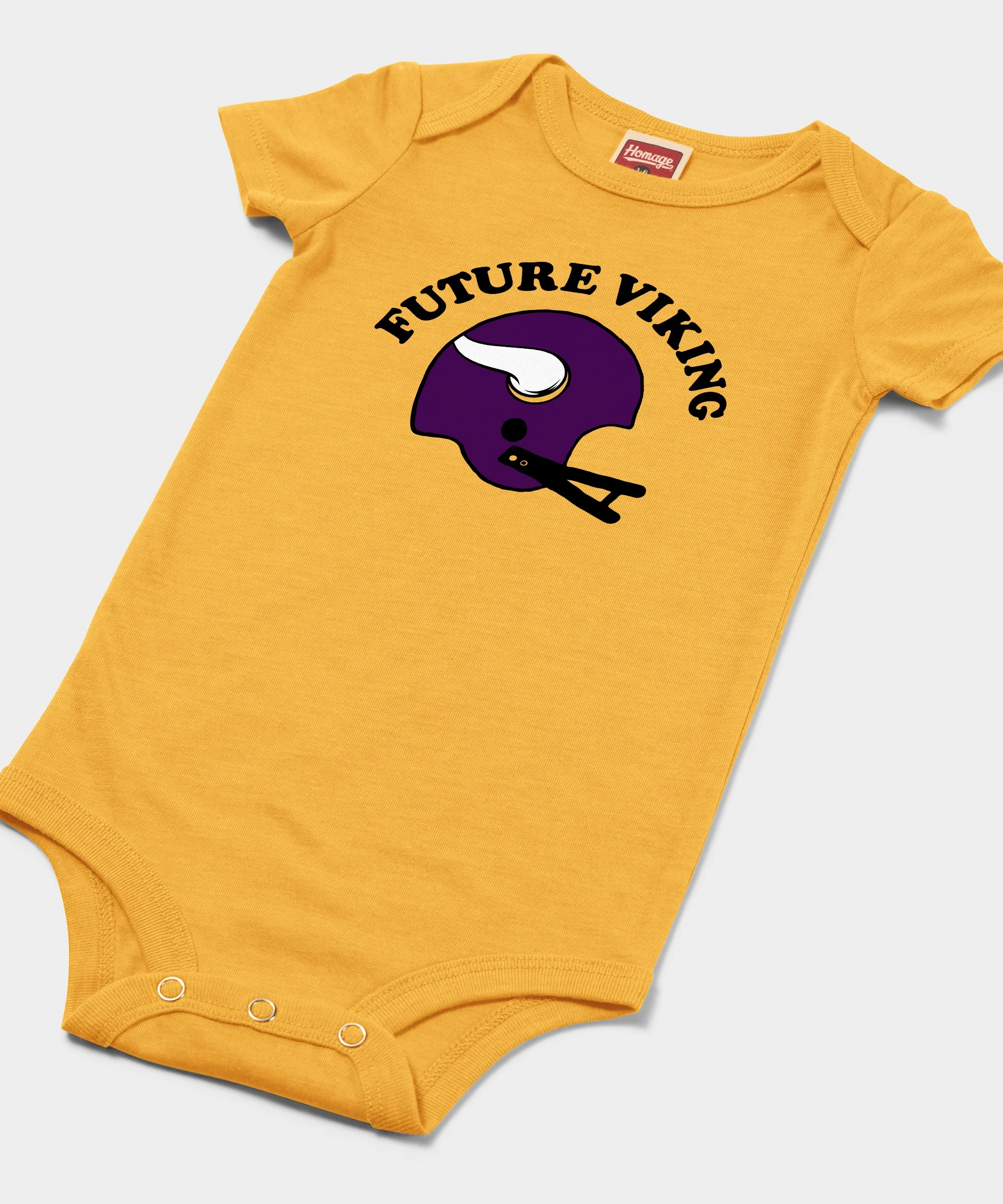 Minnesota Vikings Future Viking Baby One Piece - Image 2
