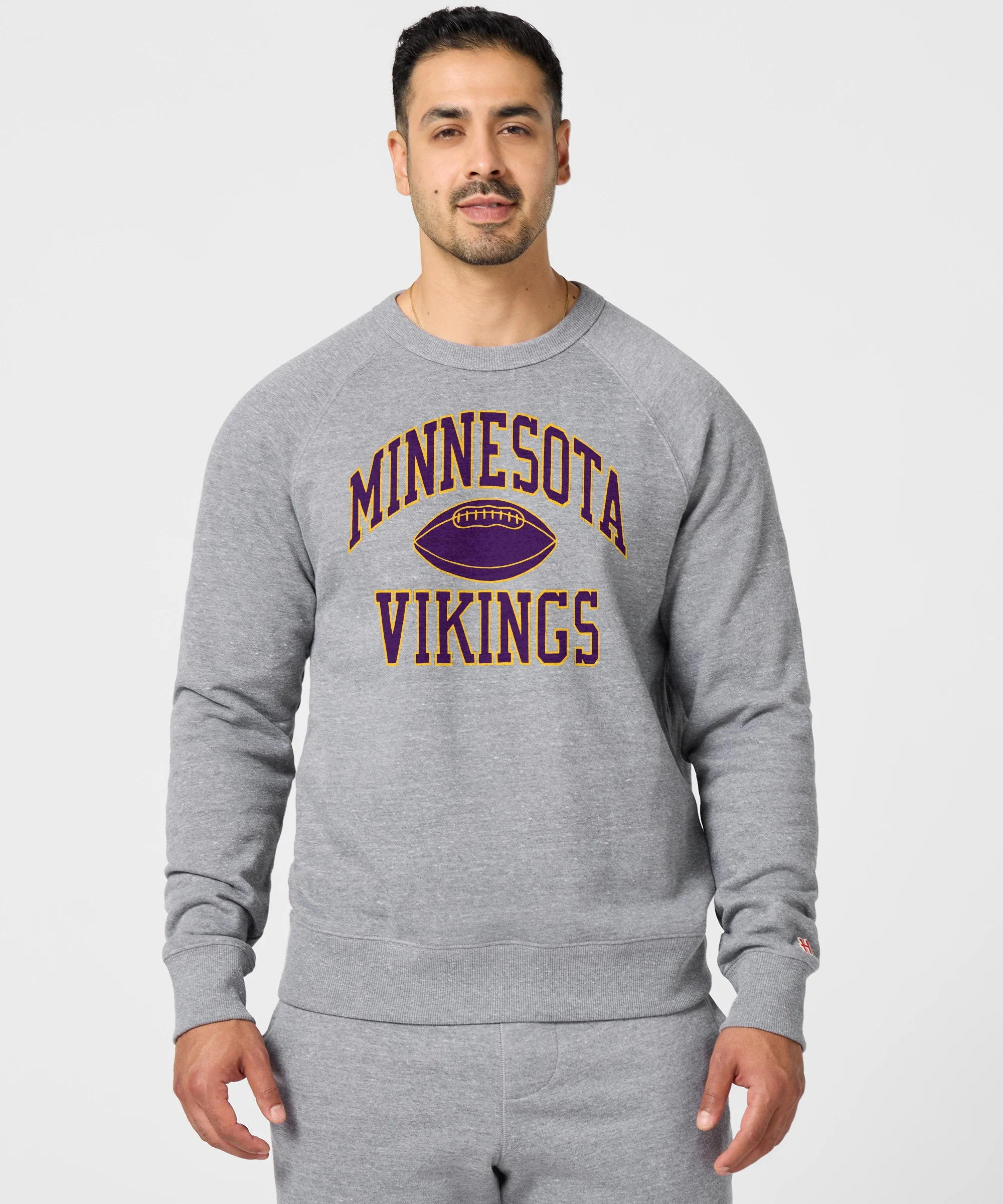 Minnesota Vikings Gridiron Crewneck - Image 3