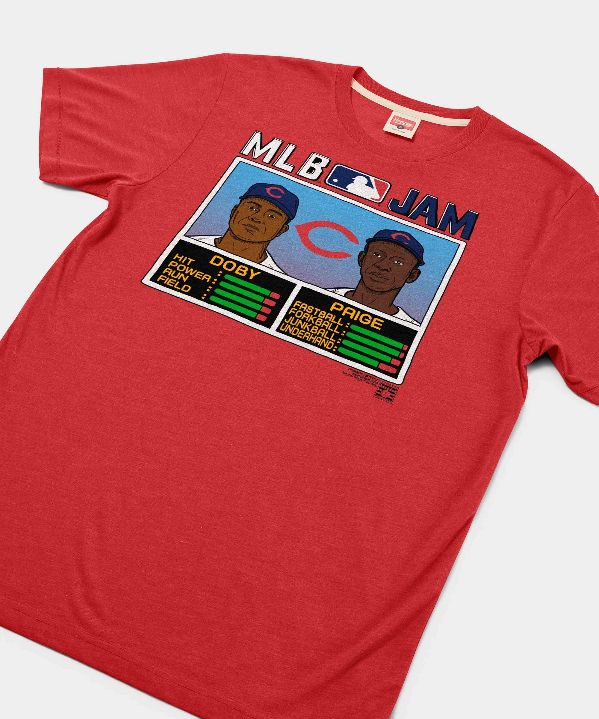 MLB Jam Cleveland Larry Doby And Satchel Paige - Image 2