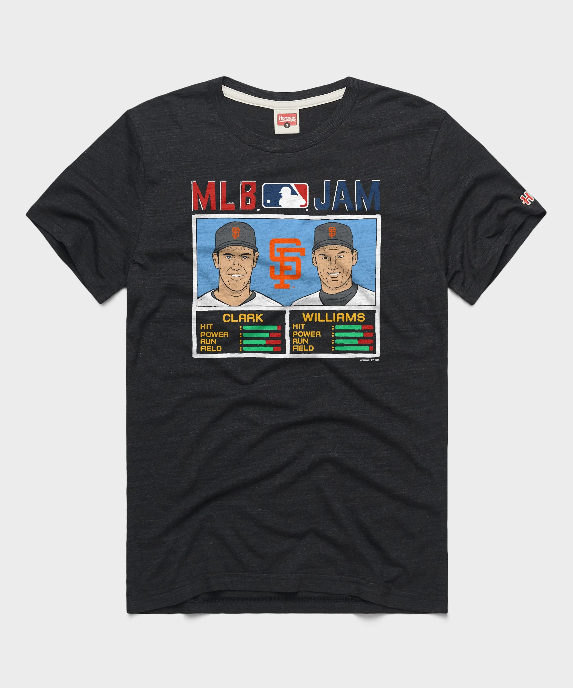 MLB Jam Giants Clark and Williams