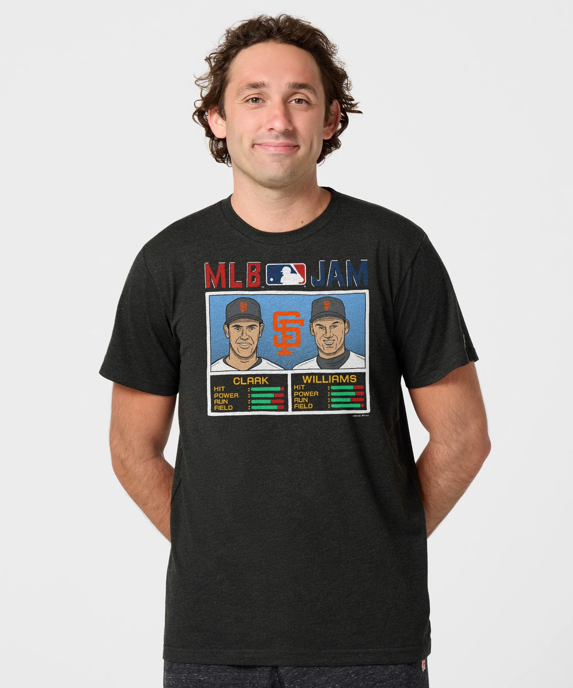 MLB Jam Giants Clark and Williams - Image 3