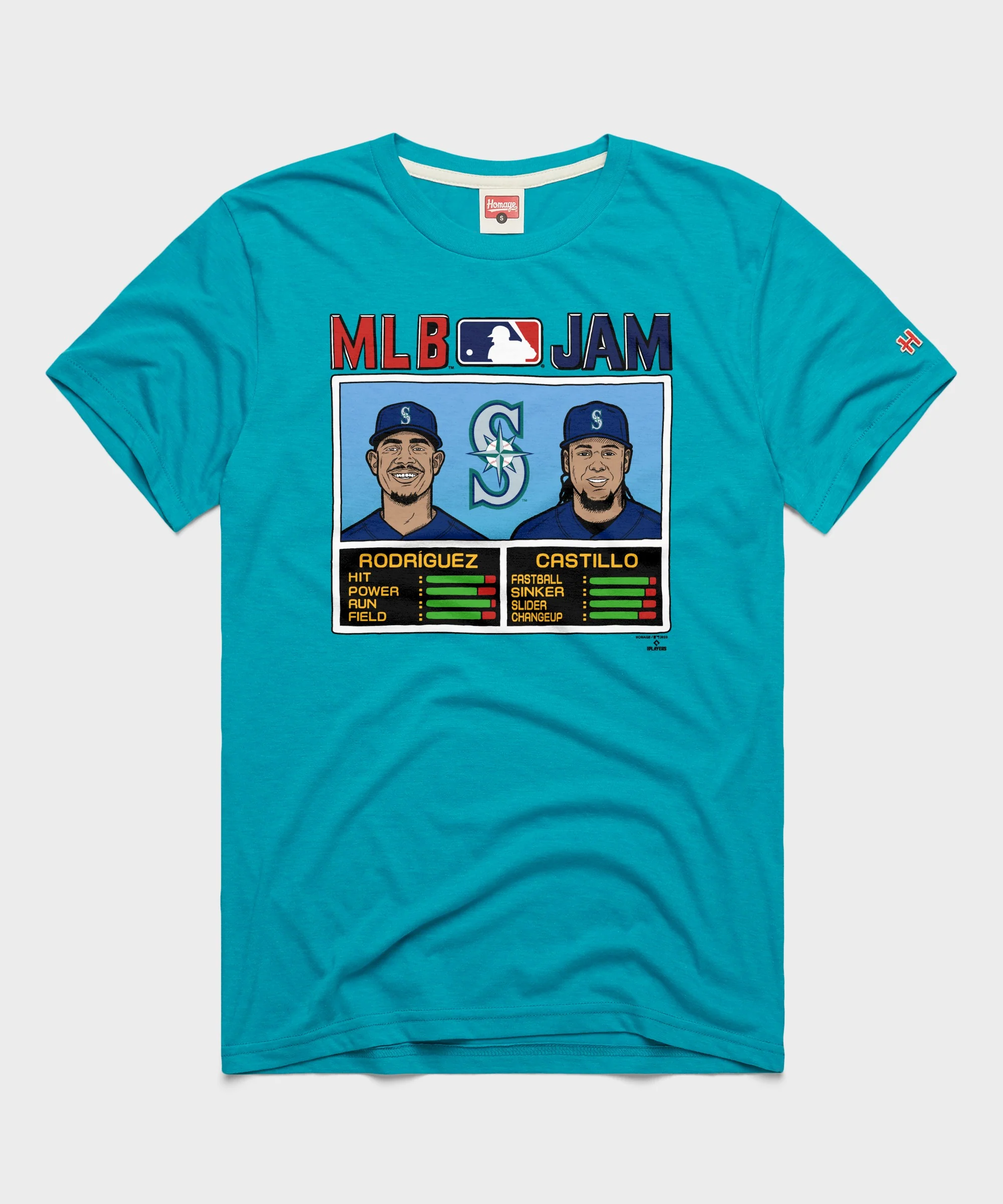 MLB Jam Mariners Rodriguez And Castillo