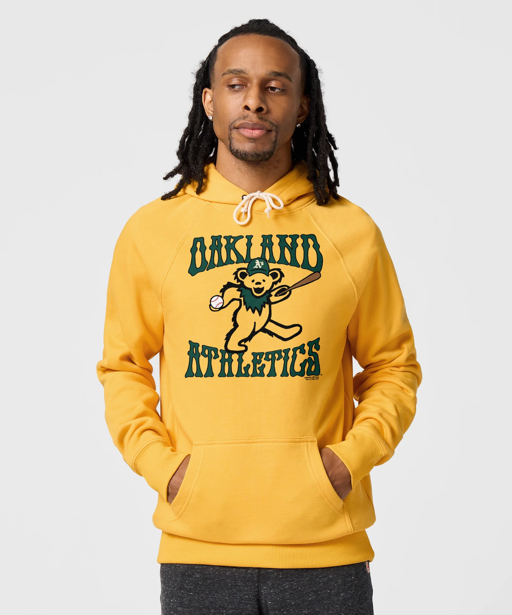 MLB x Grateful Dead x Athletics Hoodie - Image 3