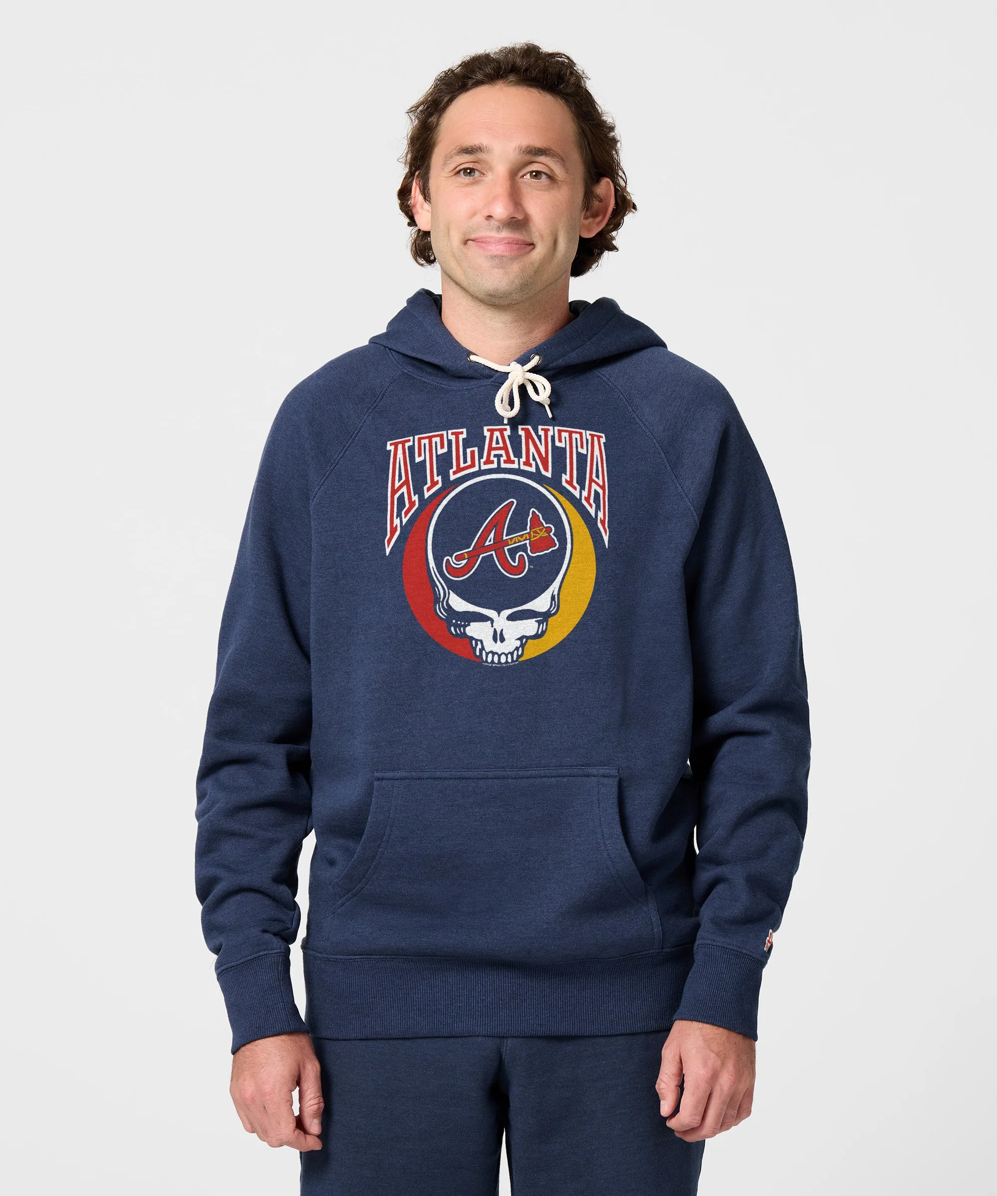 MLB x Grateful Dead x Braves Hoodie - Image 3